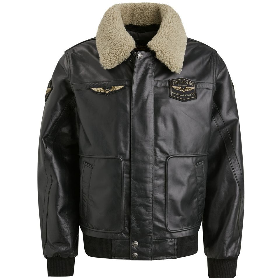 Lederjacke - Flight jacket HUDSON Buff - hochwertige Lederjacke