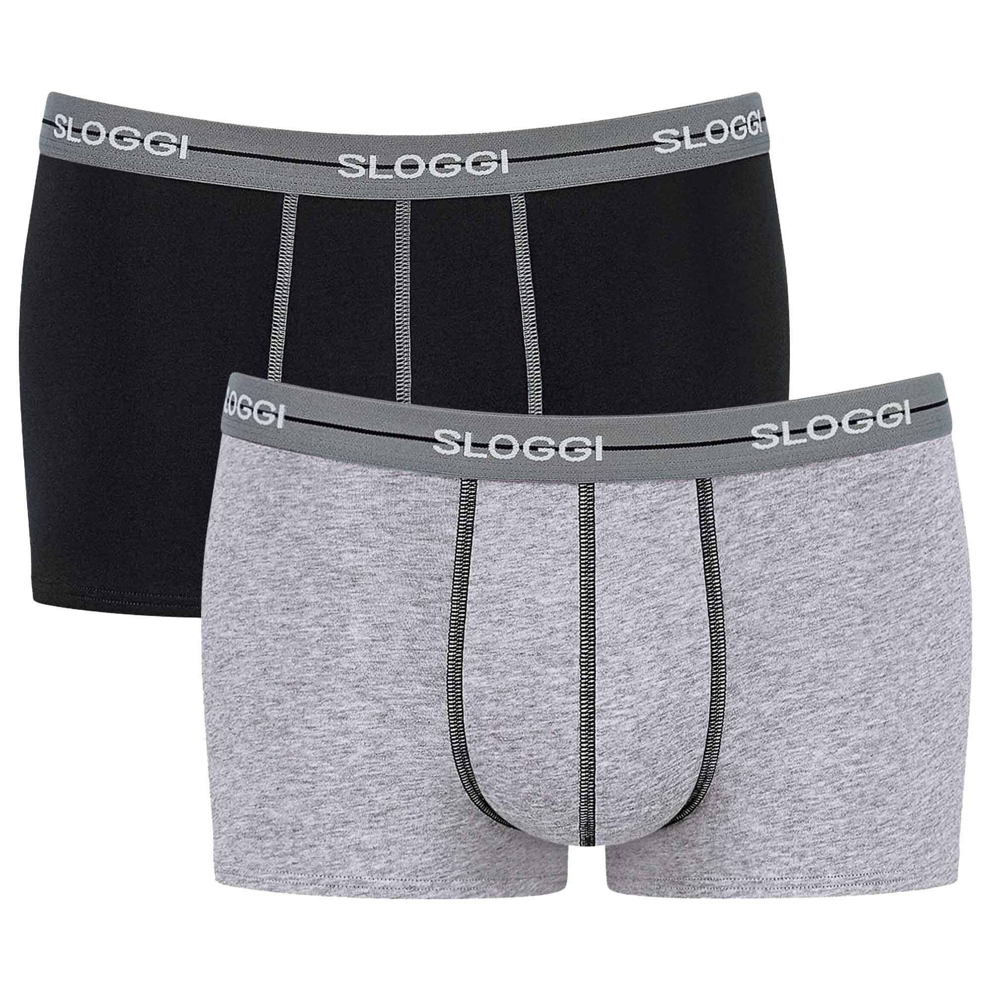 Boxer Herren Boxershort 2er Pack Baumwollmischung