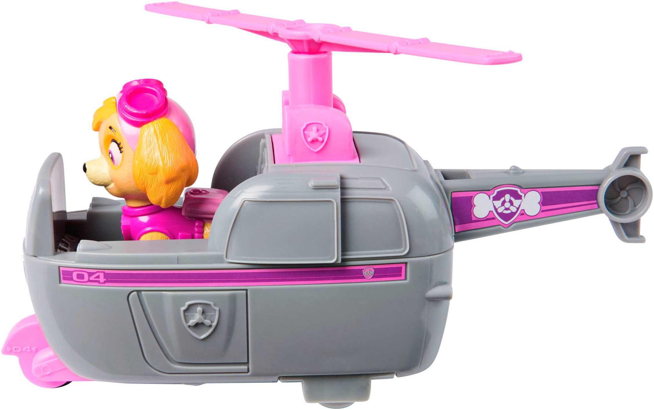 Spin Master PAW Patrol toy car, Basic Vehicle Skye, partly made from recycled material