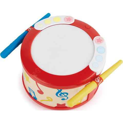 Hape Spielzeug-Musikinstrument Lern-Spiel-Trommel, mit Licht & Sound