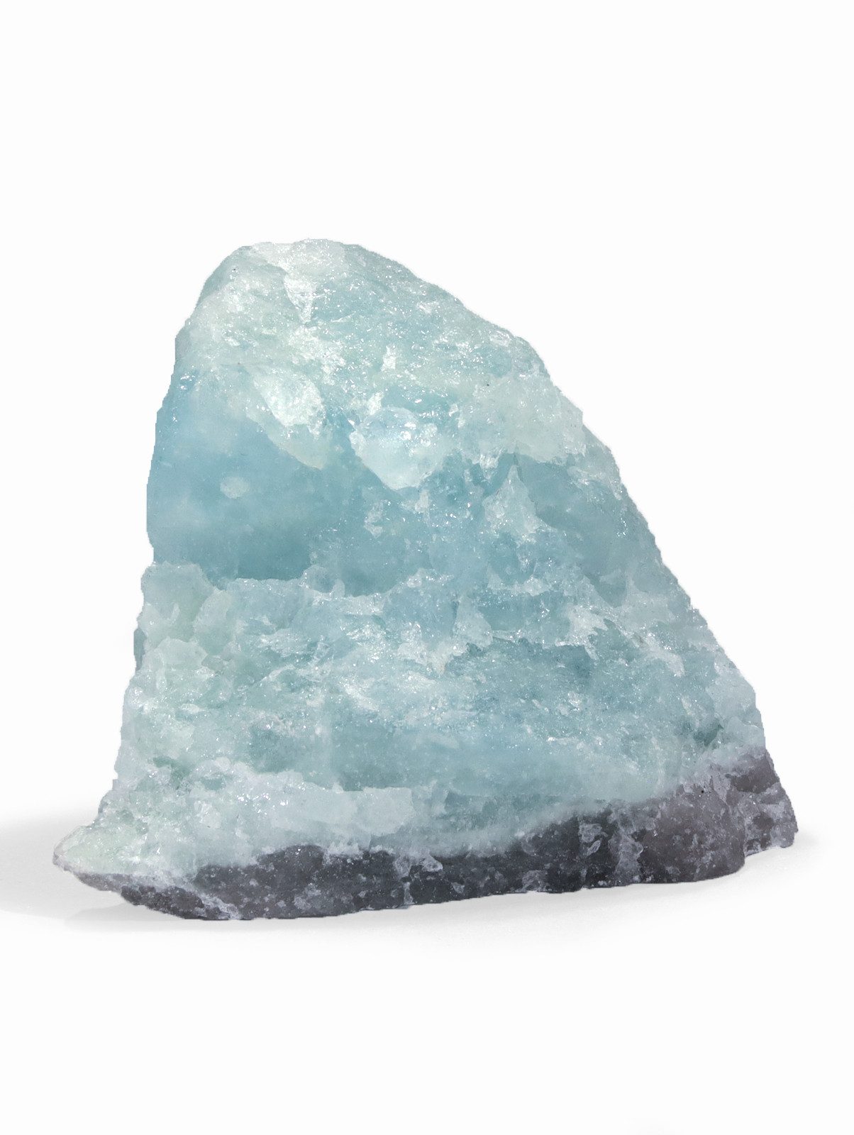 StoneTrip Mineralstein Aquamarin mit gesägter Standfläche, Unikat