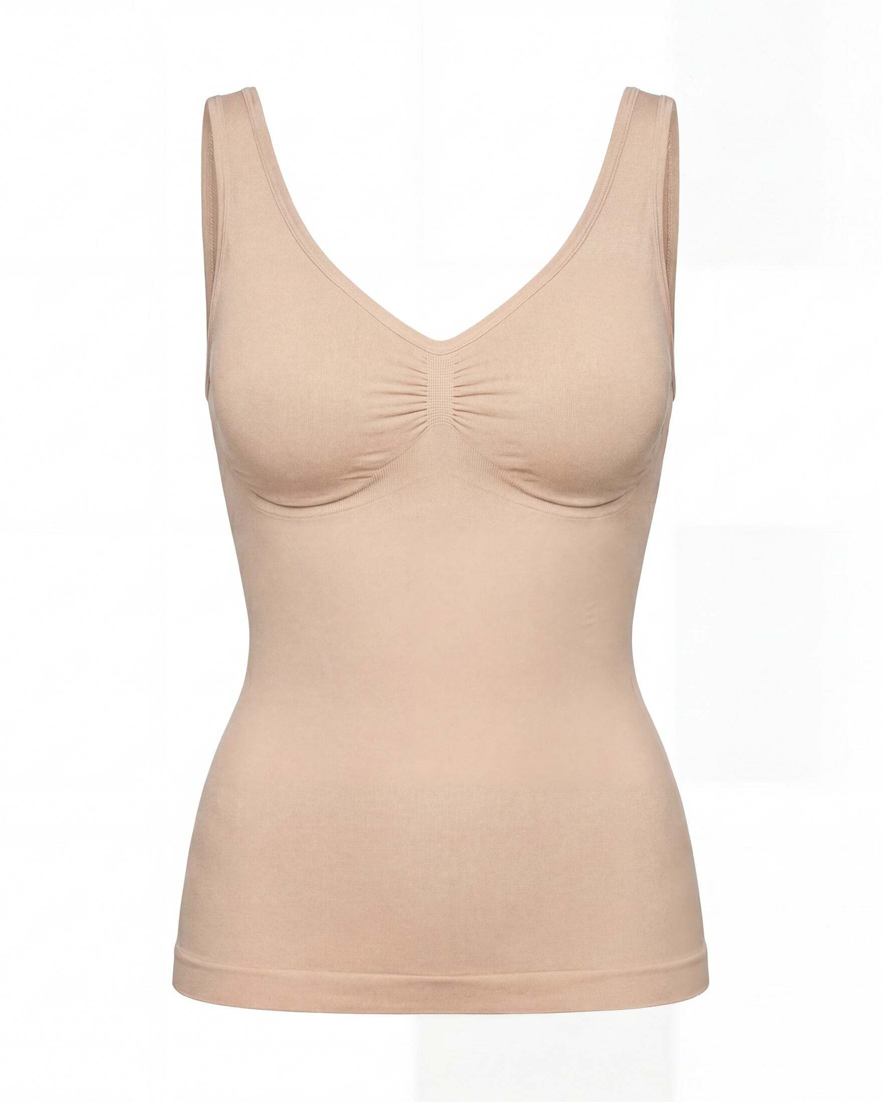 SNOCKS Shapingtop Shaping Body Damen mit breiten Trägern figurformend mit mittlerem Support