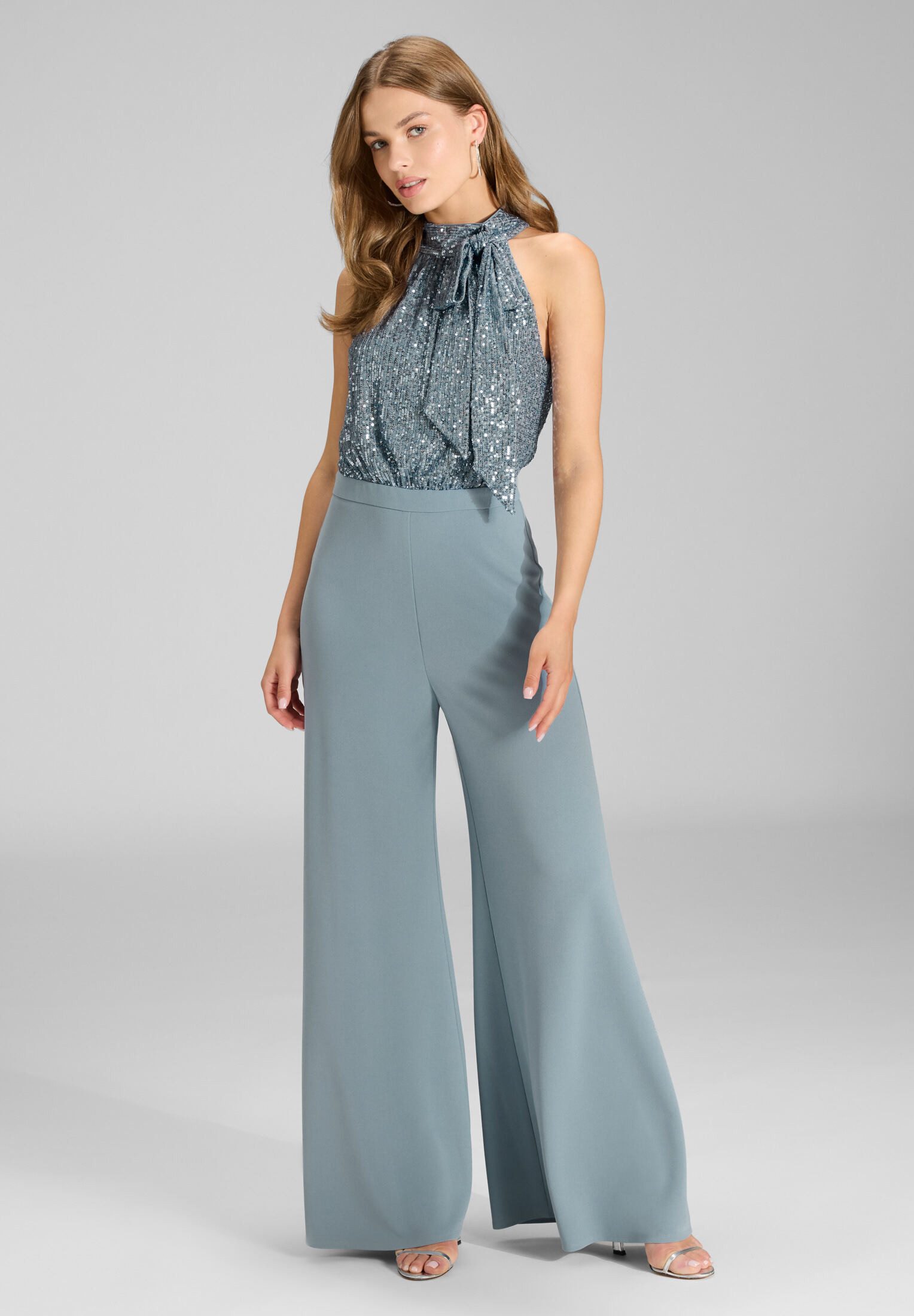 SWING Jumpsuit Blusiges Oberteil