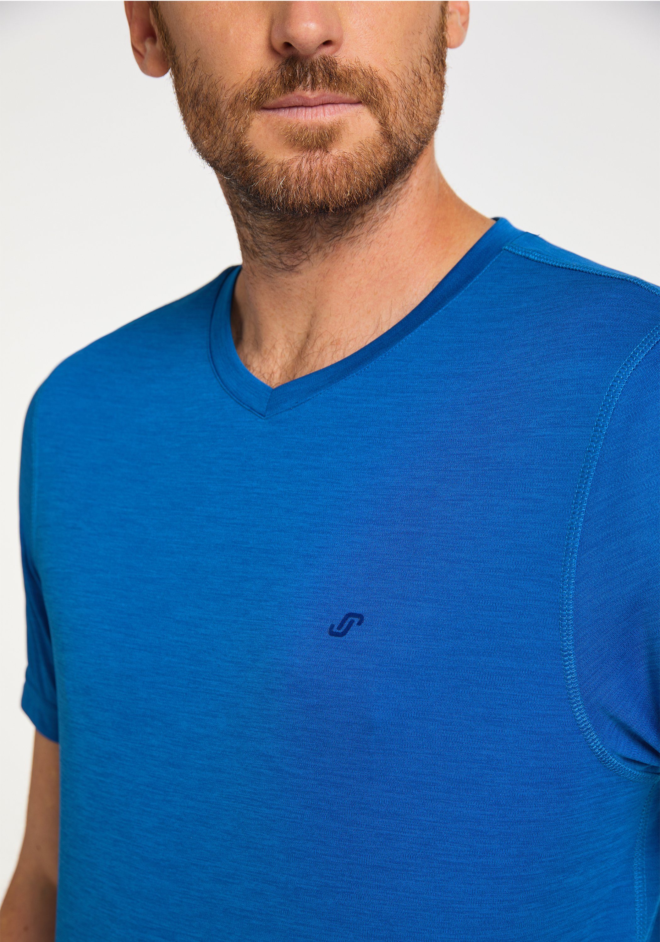 Joy Sportswear T-Shirt T-Shirt blue ANDRE melange crown