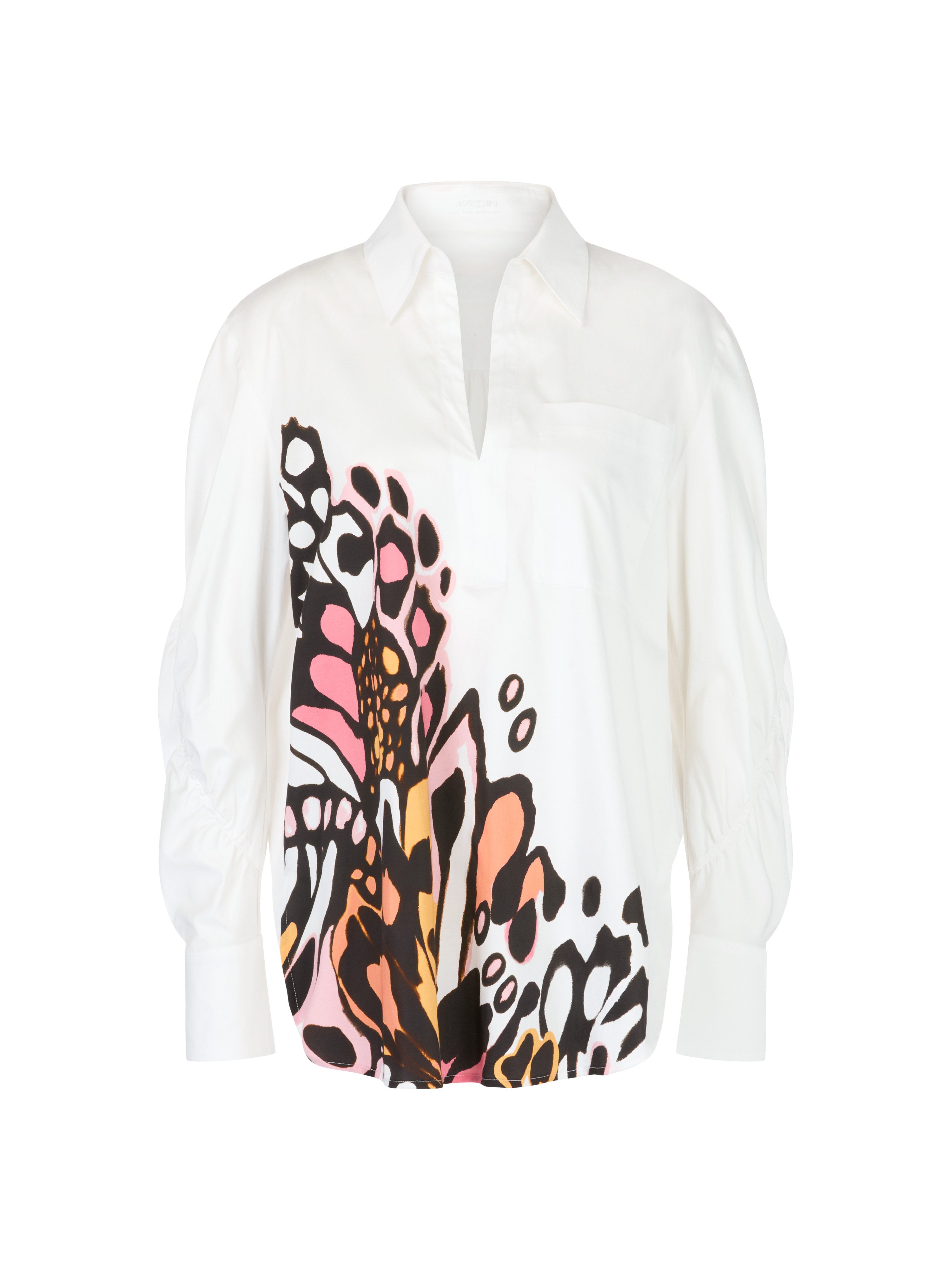 Langarmbluse "Butterfly's Diary" Premium Damenmode