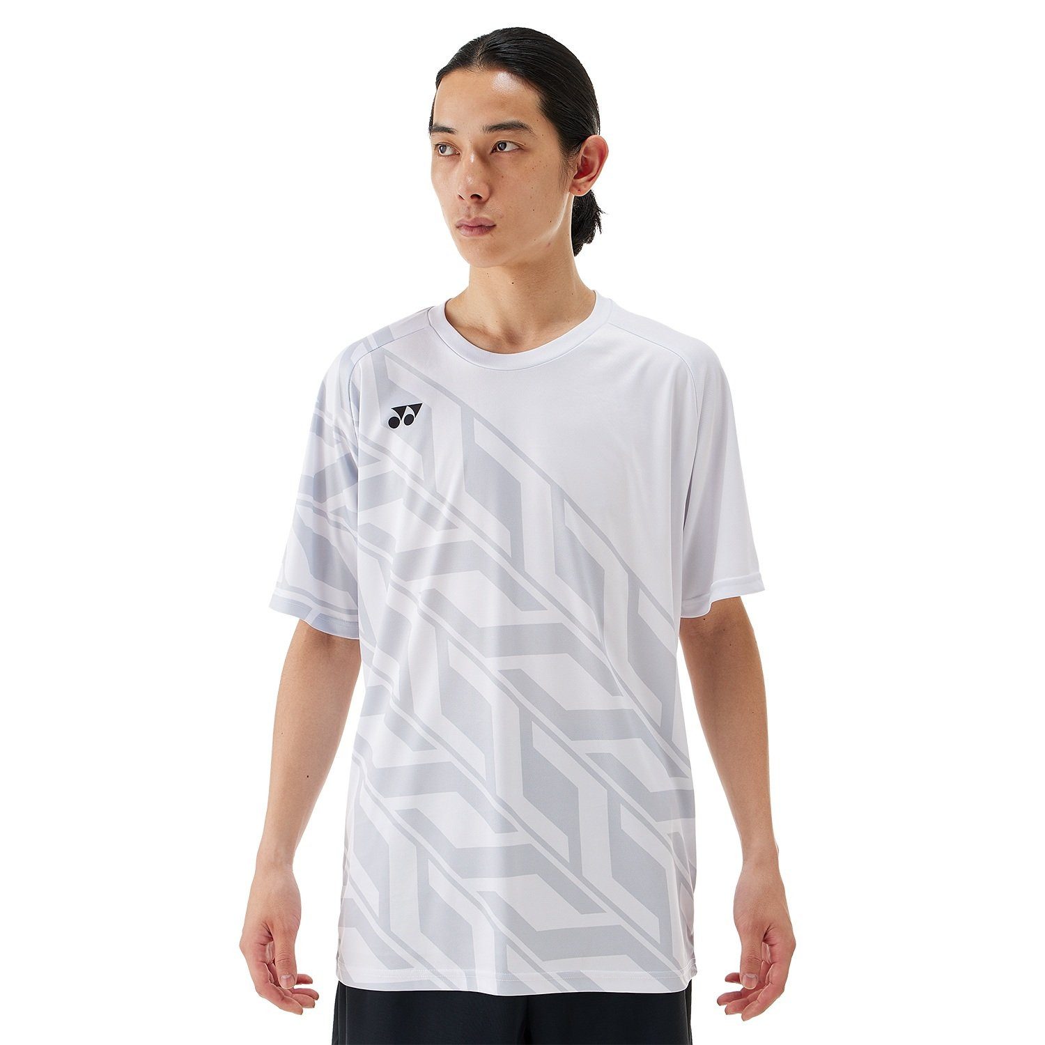 Yonex T-Shirt Practice (100% Polyester) 2025 weiss Herren