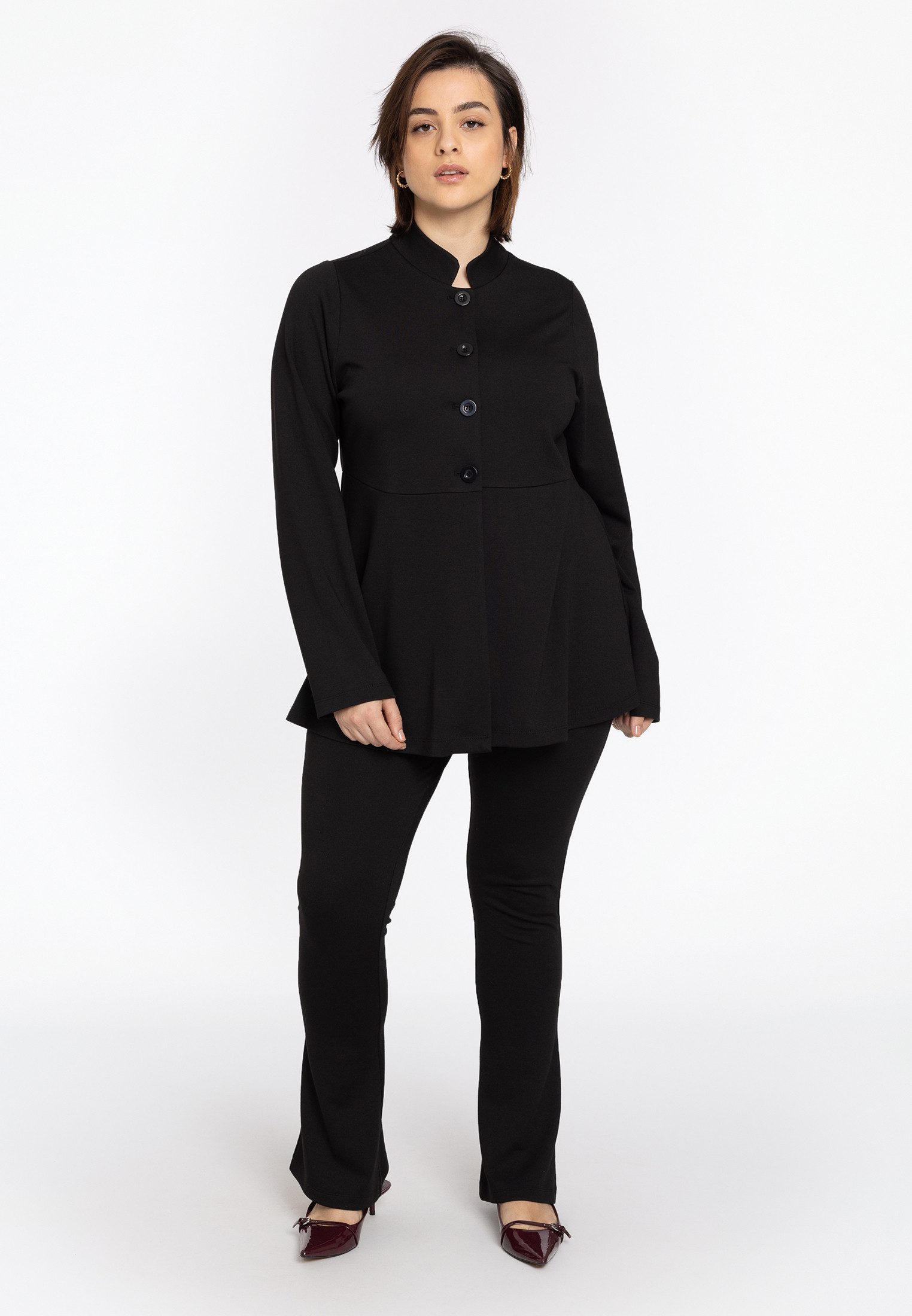 Bootcuthose Damen Hose mit einem elastischen Bund