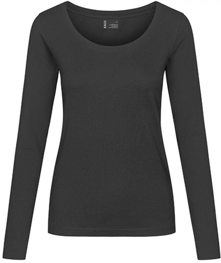 EXCD by Promodoro Langarm-Poloshirt Damen T-Shirt günstig online kaufen