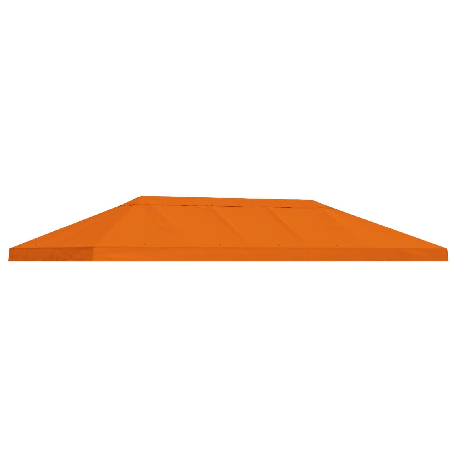 vidaXL Partyzelt Pavillon-Blendenbezug 6 x 3 m Orange Polyester 190