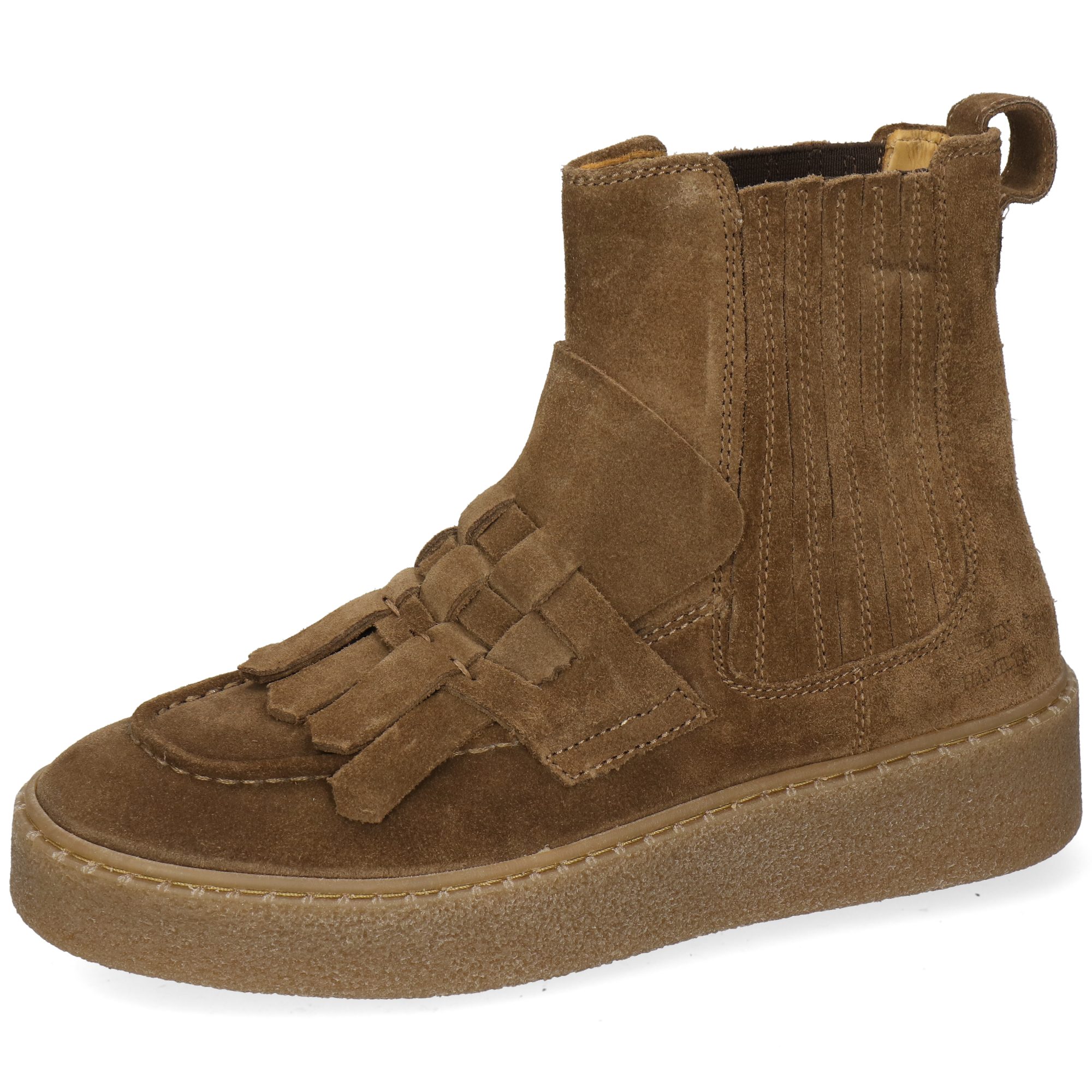 Melvin & Hamilton Farah 3 Leder-Chelsea Boots für Damen Stiefelette Plateausohlen, Echtes Leder, Herausnehmbare Innensohle