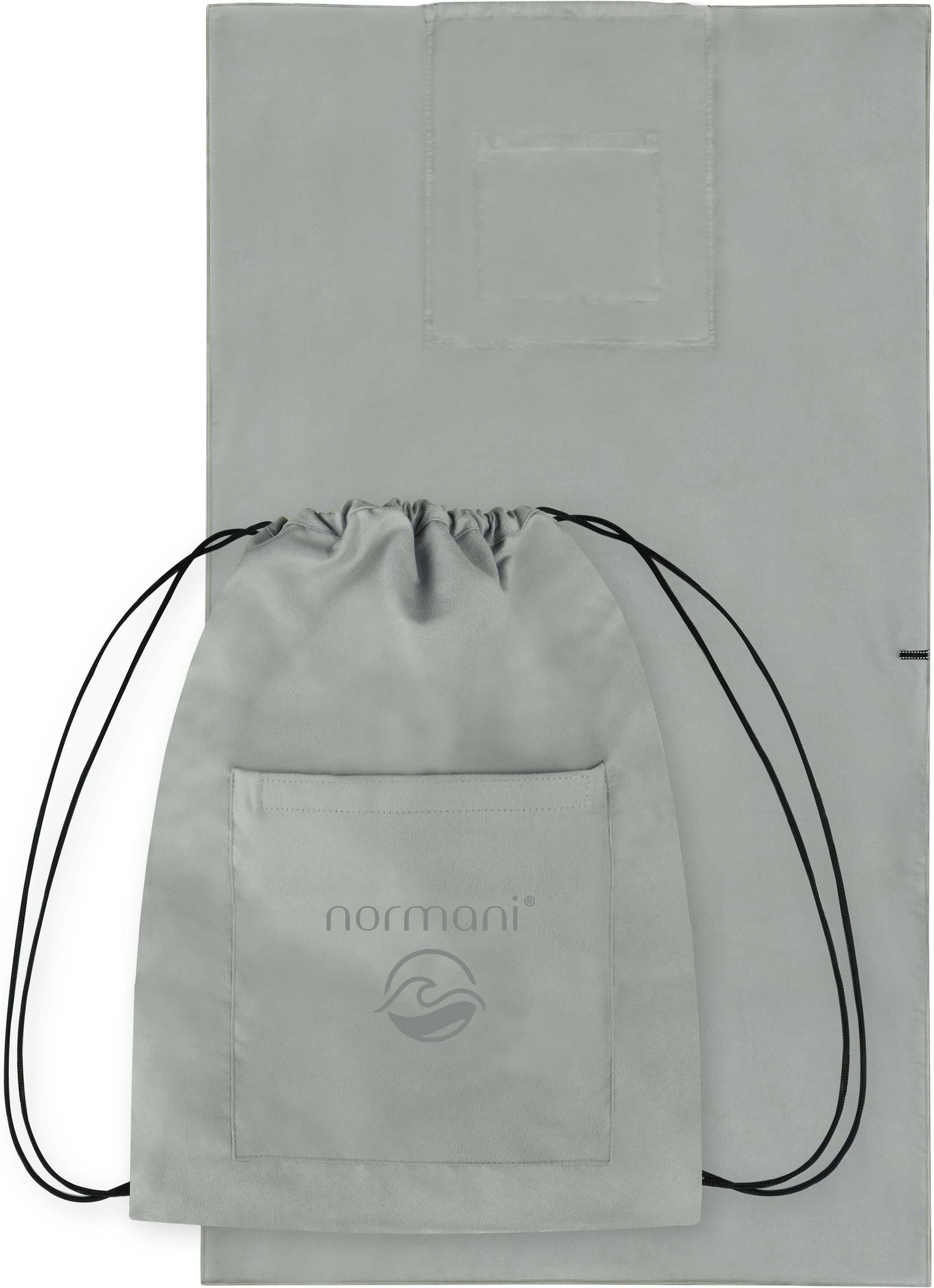 normani Badetücher Badehandtuch mit Rucksackfunktion, Polyester (1-St), Badetuch mit Rucksackfunktion. € 24,00