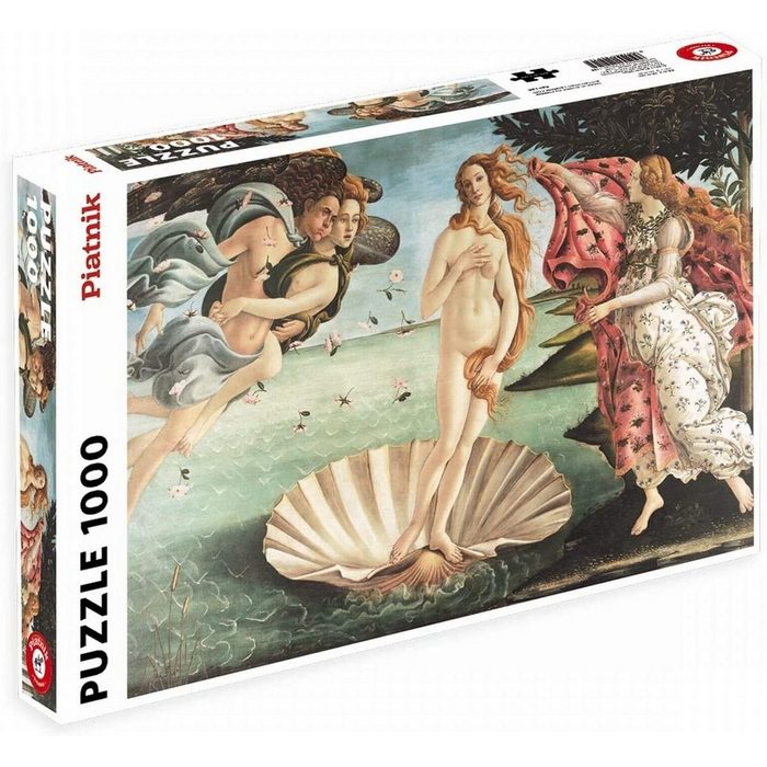 Piatnik Puzzle 5421 Sandro Botticelli Die Geburt der Venus 1000 Puzzleteile