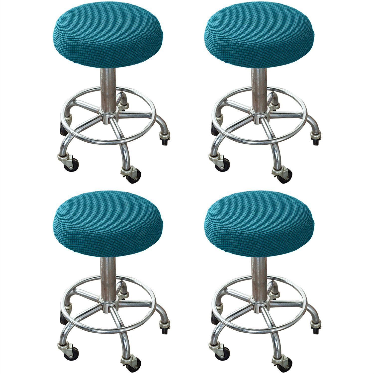 BYSURE Stuhlhusse, Stretch Runde Hocker- Bar günstig online kaufen