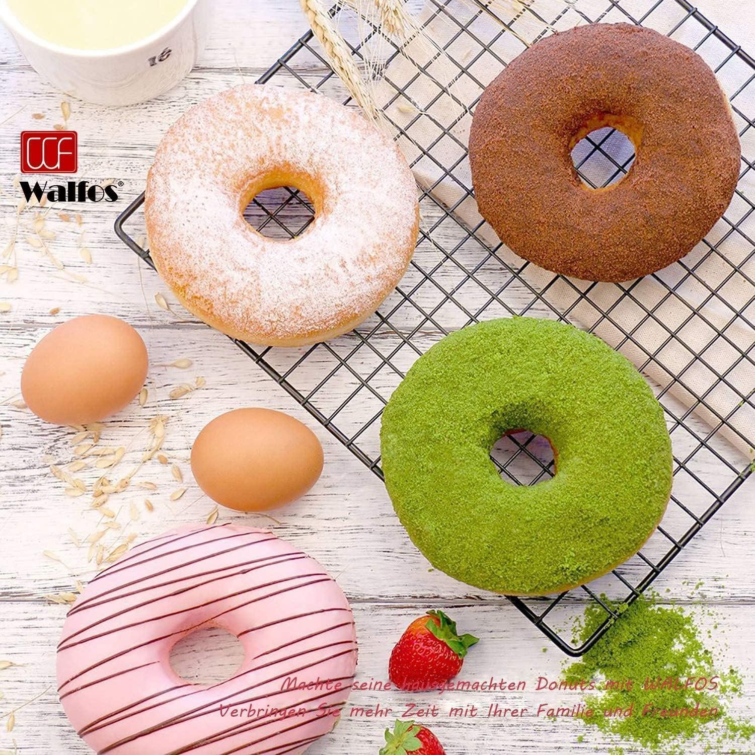 Silikon-Donut-Form, 6 Löcher, BPA-frei, Hitzebeständig Bis 229 °C, 2 Stück, Grün – Perfekt Zum Backen