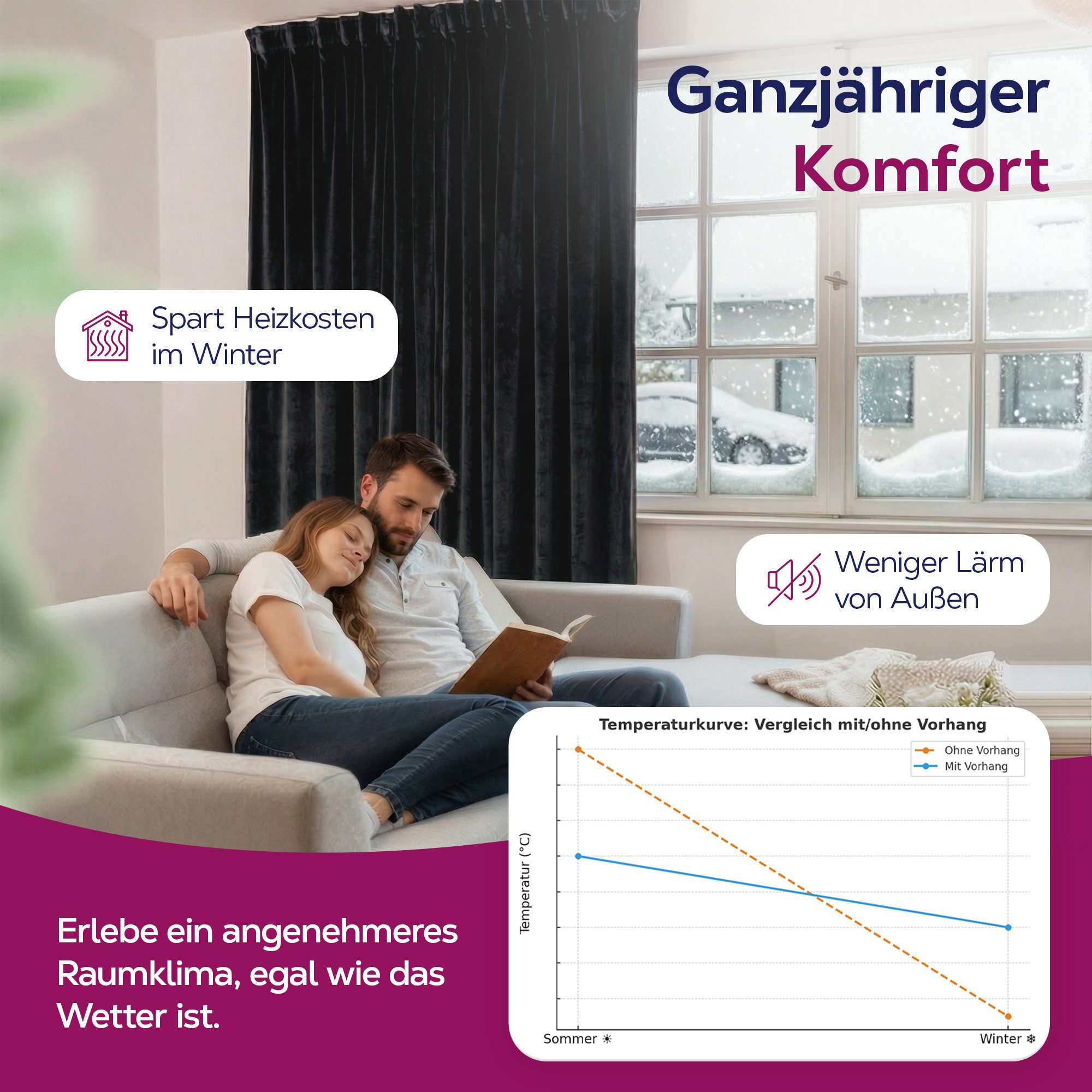 Beautex Verdunkelungsvorhang Samt Vorhang Kräuselband U-Band Gardine Velvet abdunkelnd (1 St), Hakenaufhängung, abdunkelnd, Weicher Samtstoff, lichtmindernd, pf – Bild 5 von 5