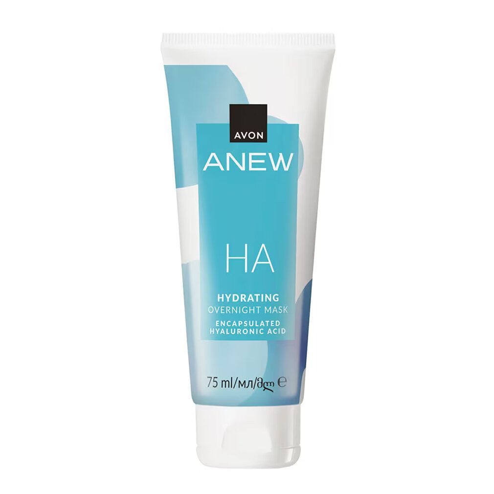 Avon Körperpflegemittel Hydrating Overnight Mask with Hyaluronic Acid Anew 75ml
