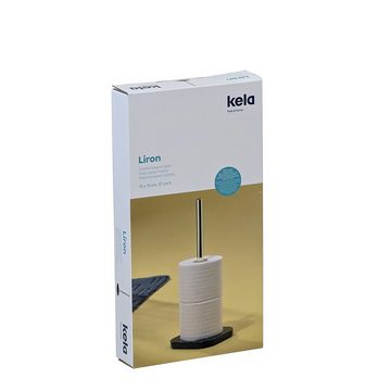 kela Toiletten-Ersatzrollenhalter Liron, für 3 Toilettenpapierrollen, glänzende Oberfläche