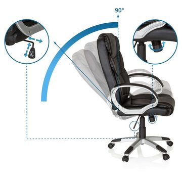 MyBuero Chefsessel Home Office Chefsessel RELAX BY155 Kunstleder, Drehstuhl Bürostuhl ergonomisch
