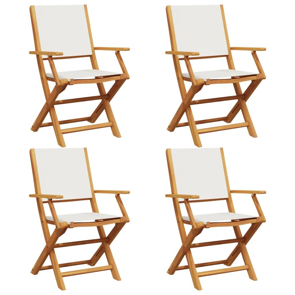 vidaXL Gartenstuhl Gartenstühle 4 Stk. Klappbar günstig online kaufen