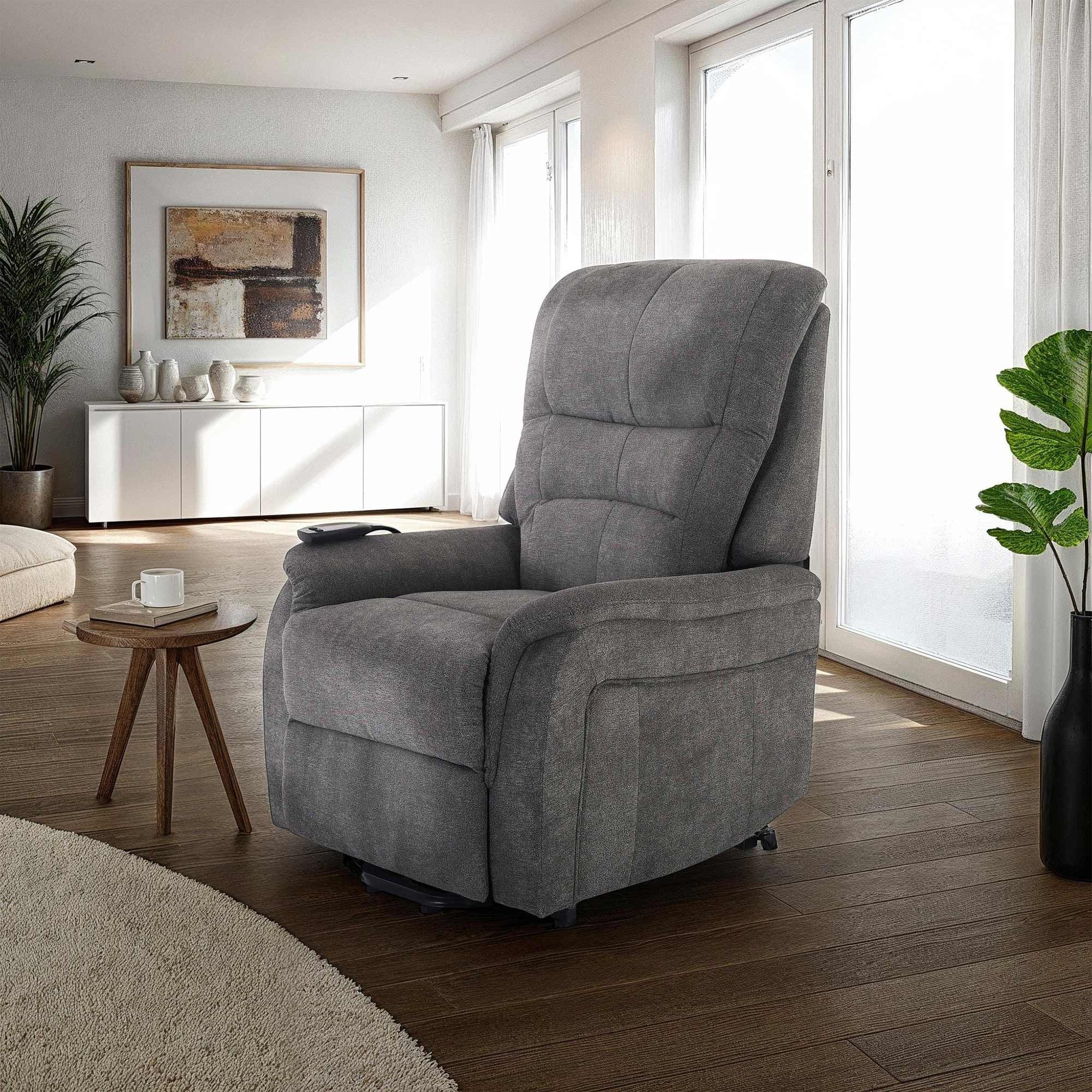 Raburg TV-Sessel Fernsehsessel mit Aufstehhilfe, Relaxsessel mit Liegefunkt günstig online kaufen