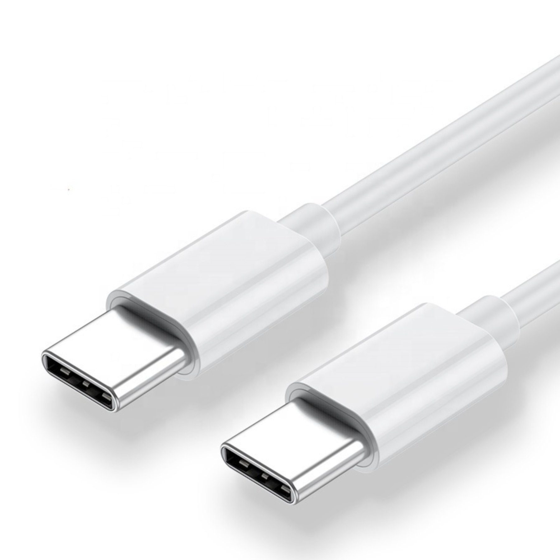 Alpha Electronics Schnellladekabel passt für iPhone 15 / Pro / Max / Plus & iPad Smartphone-Kabel, USB-C zu USB-C, für iPhone 15,Pro,Max,Plus, für Samsung S23, S22, S21, S20