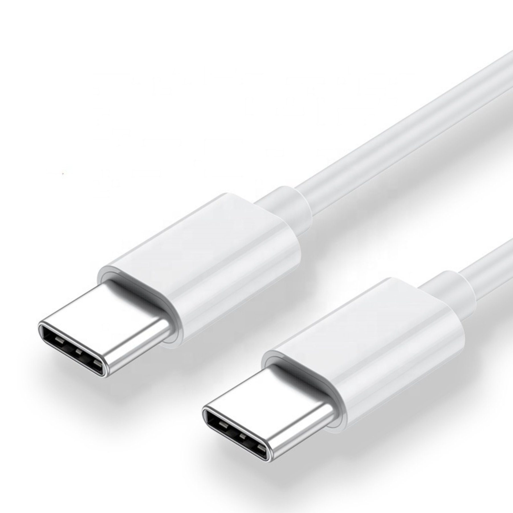 Alpha Electronics Schnellladekabel passt für iPhone, Samsung, Huawei, Google, Xiaomi Smartphone-Kabel, USB-C, USB-C zu USB-C (100 cm), Robust, 60w, in 1 oder 2Meter erhältlich