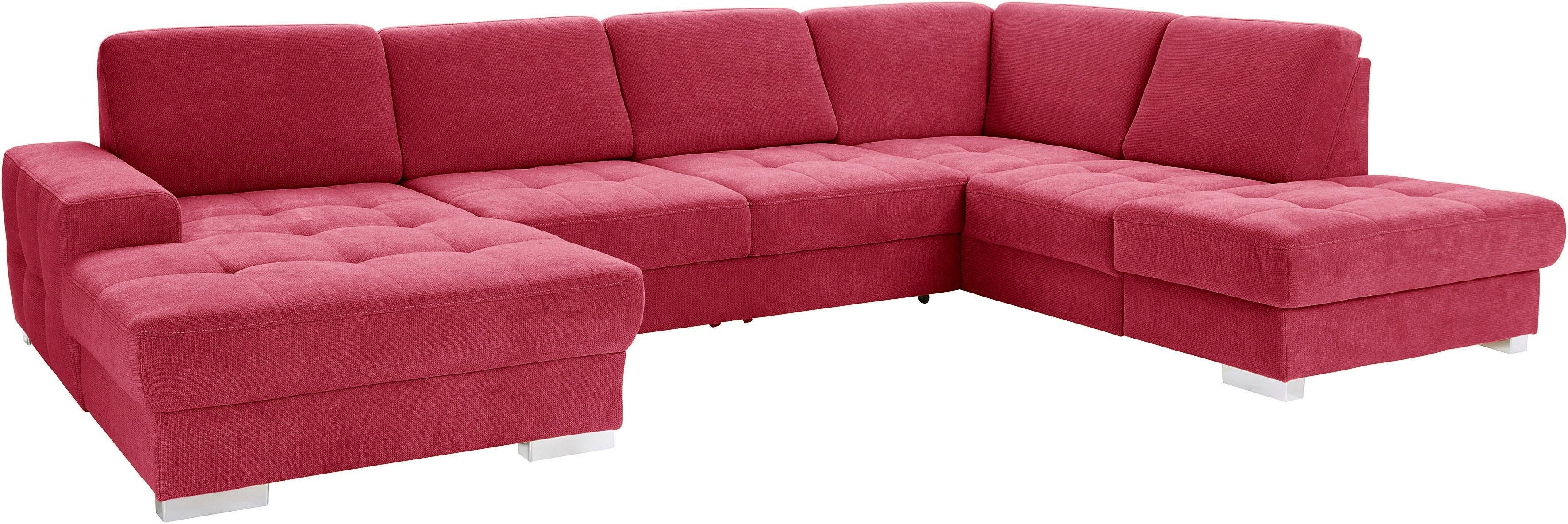 sit&more Wohnlandschaft "Santorini U-Form" mit Federkern und Sitztiefenvers günstig online kaufen