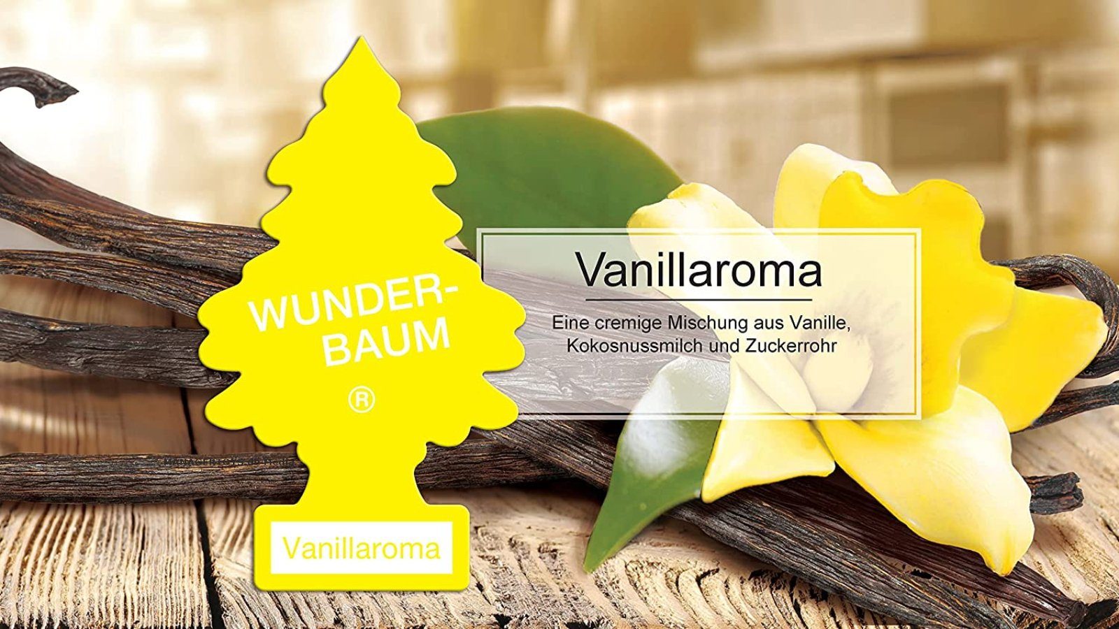 Wunder-Baum Raumduft 3er Set Wunderbaum Vanille little Tree Vanilla drei Stück