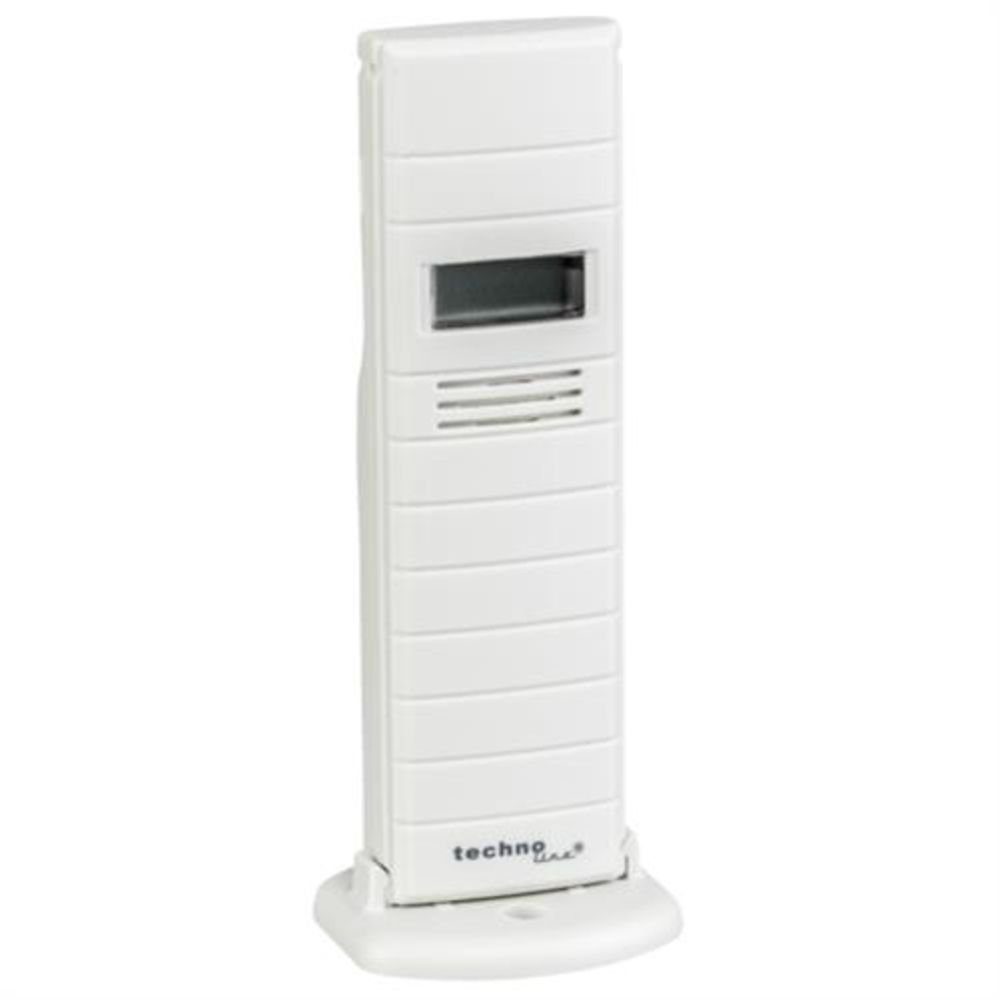 technoline TX 29 DTH-IT Außenwetterstation (Temperatur- und Luftfeuchtesender mit Display, 868 MHz, Wettersensor, 38 x 21 x 129 mm, weiß)