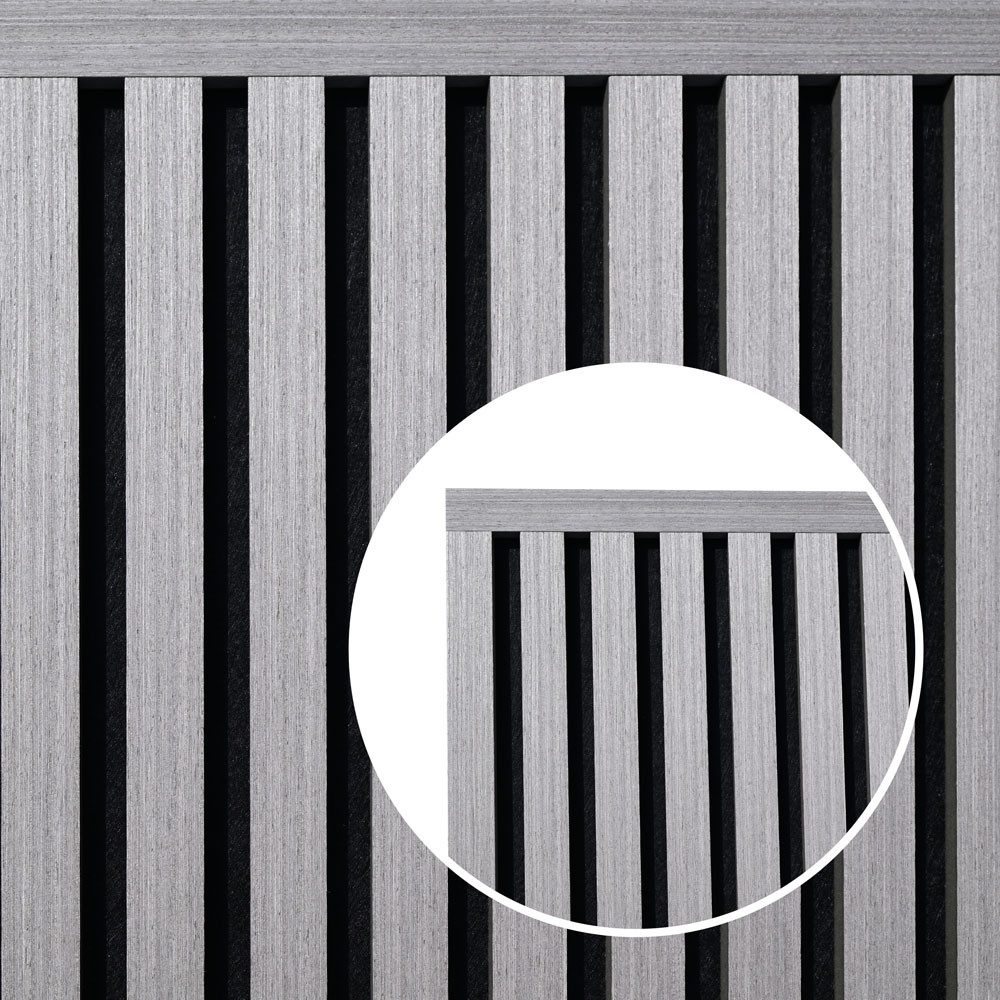 HOME DELUXE Abschlussleiste für Akustikpaneel ENDO - 240 cm, 5-St. günstig online kaufen