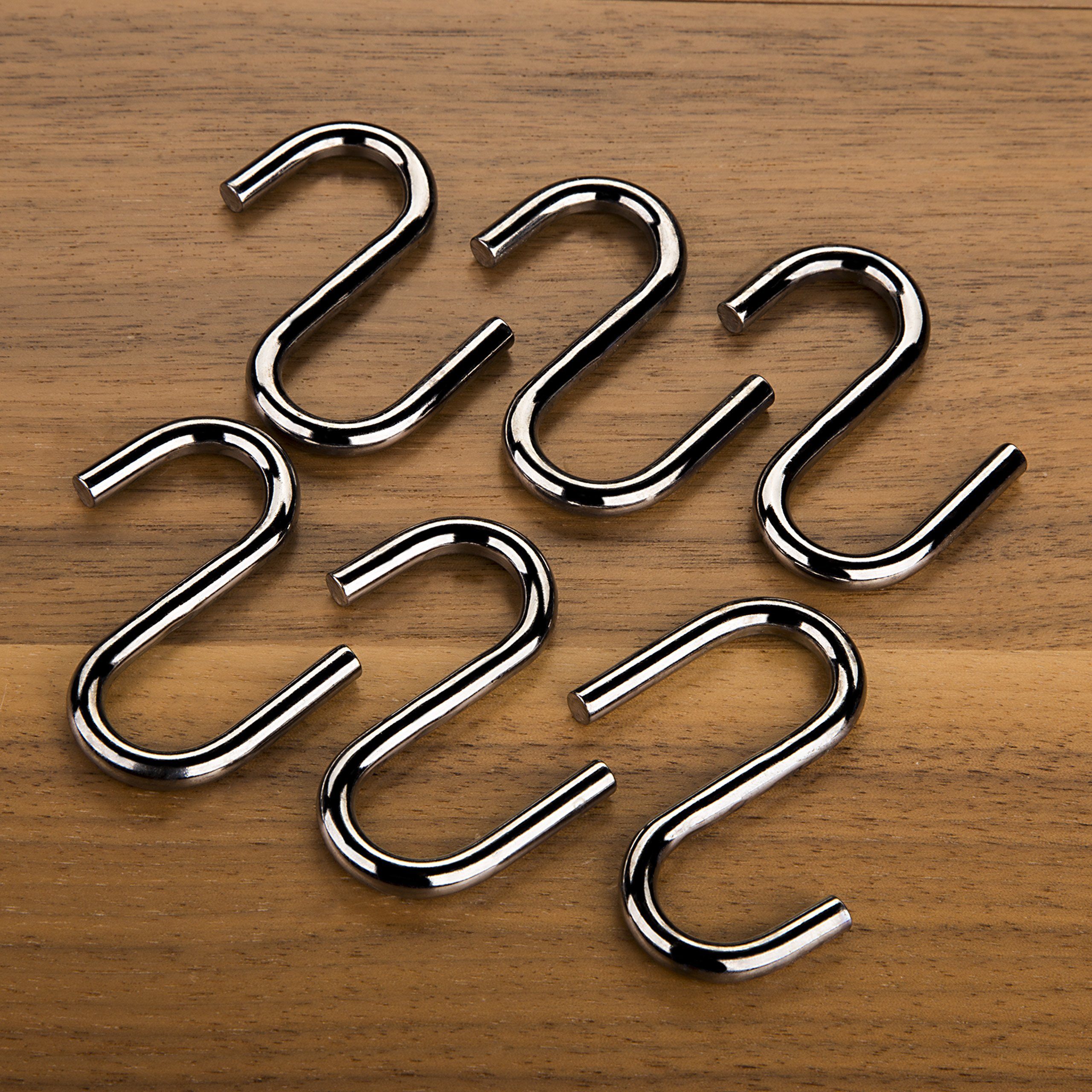 SO-TECH® Küchenrückwand 6 Stück S-Haken, für Küchenreling und Reling mit 16 günstig online kaufen