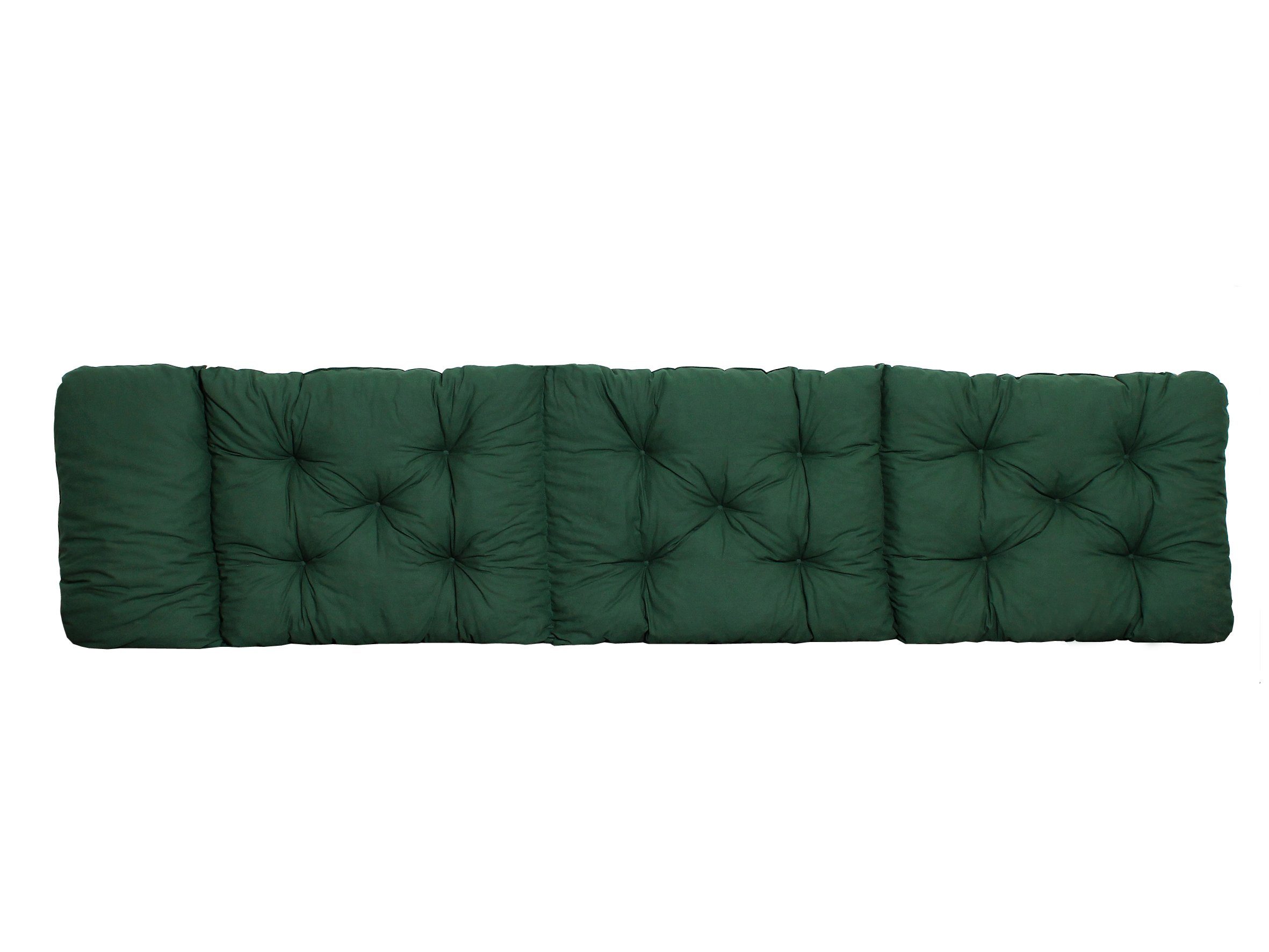 Home Feeling Polsterauflage Deckchair Auflage für Liege ca. 195x49x8cm, grün