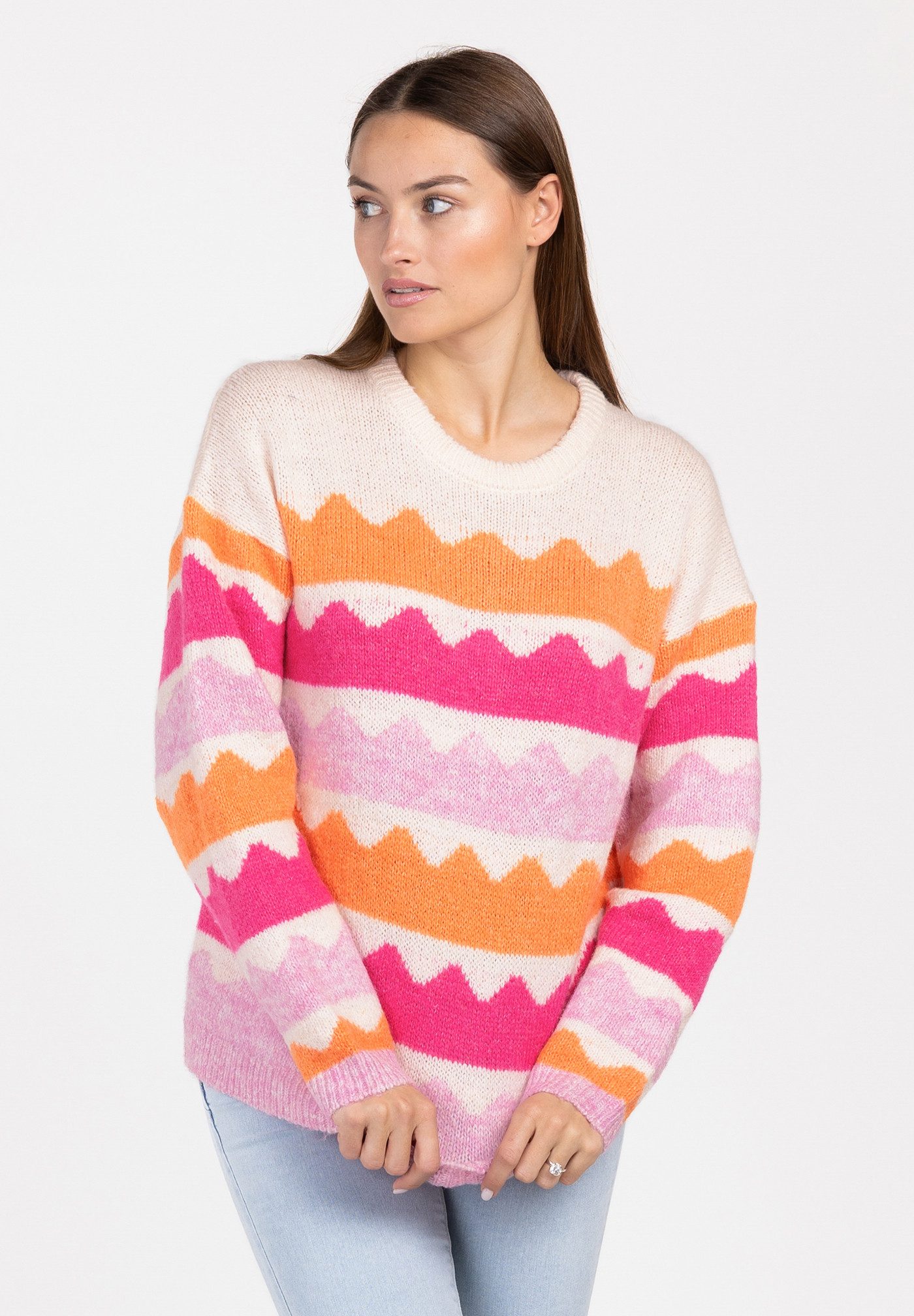 Key Largo V-Ausschnitt-Pullover WKN WAVES round günstig online kaufen