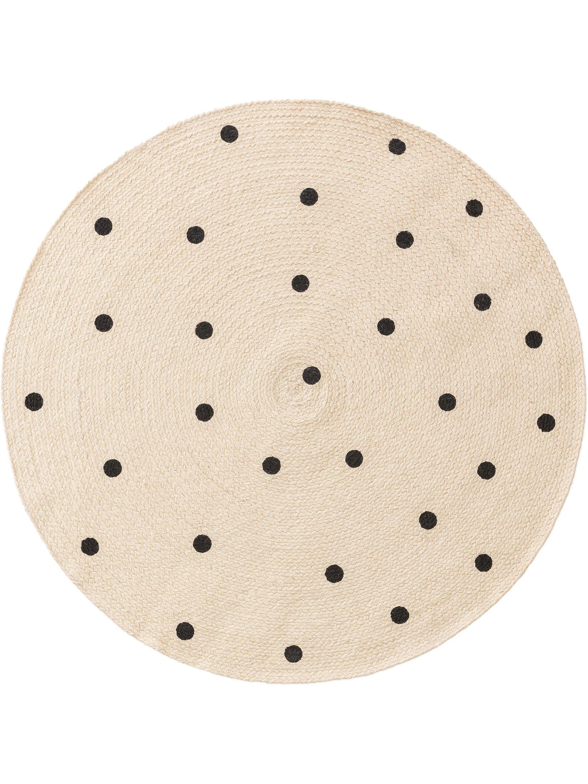 Kinderteppich Pippa, benuta, rund, Höhe: 5 mm, Kunstfaser, Berber, Ethno-Style, Wohnzimmer