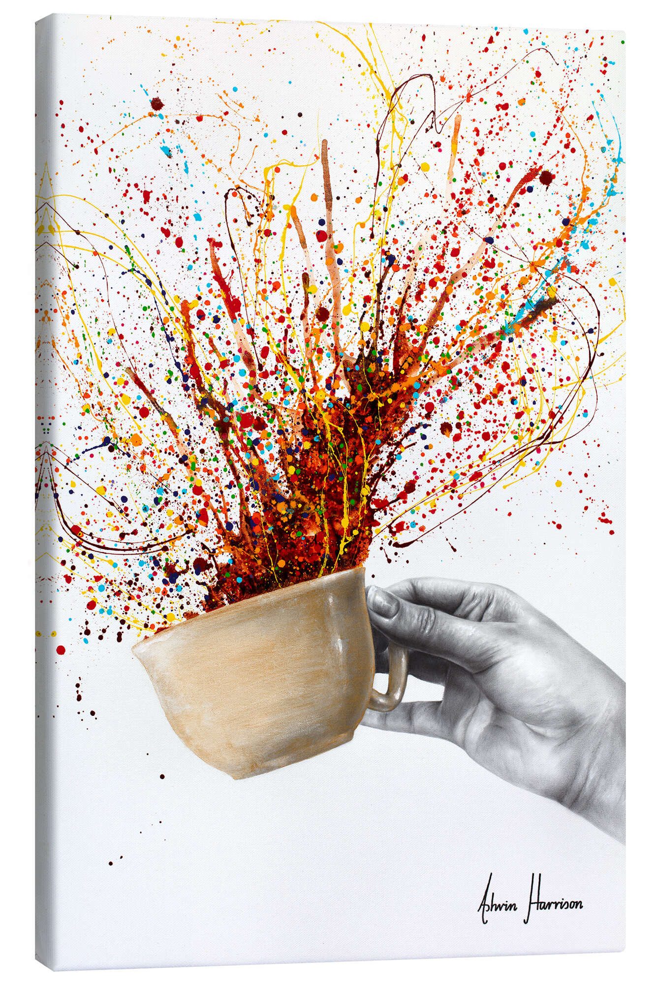 Posterlounge Wandbild Fill Me Up, Ashvin Harrison 2016-2022 Collection, erhältlich als Poster, Leinwandbild, Wandsticker oder Acrylglasbild