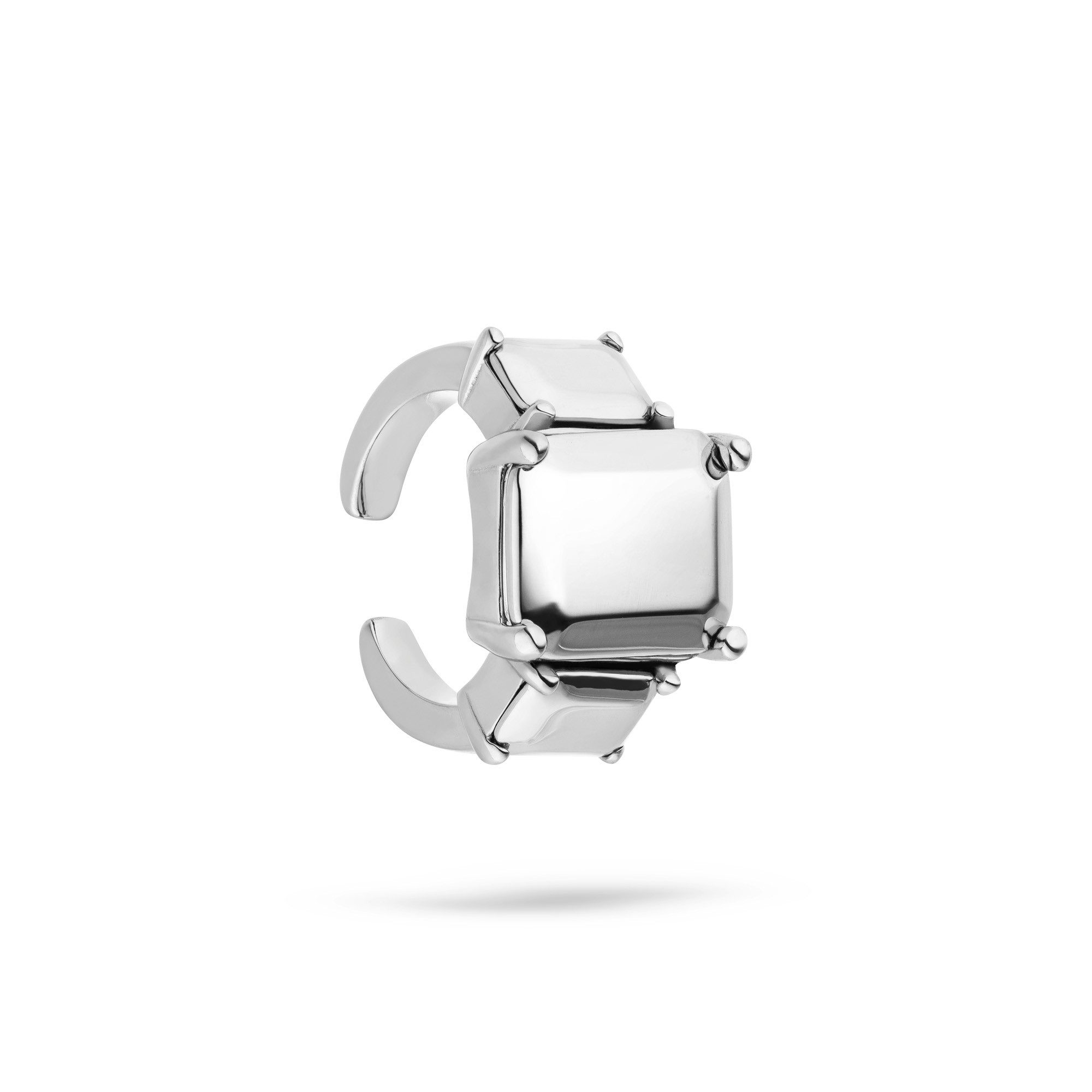 Liebeskind Berlin Ohrklemme Steel Diamond, Earcuff