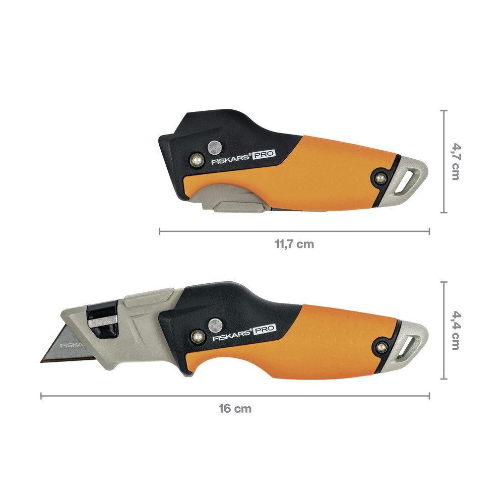 Fiskars Cuttermesser Fiskars 1027224 CarbonMax™ Universal-Klappmesser 1 St.