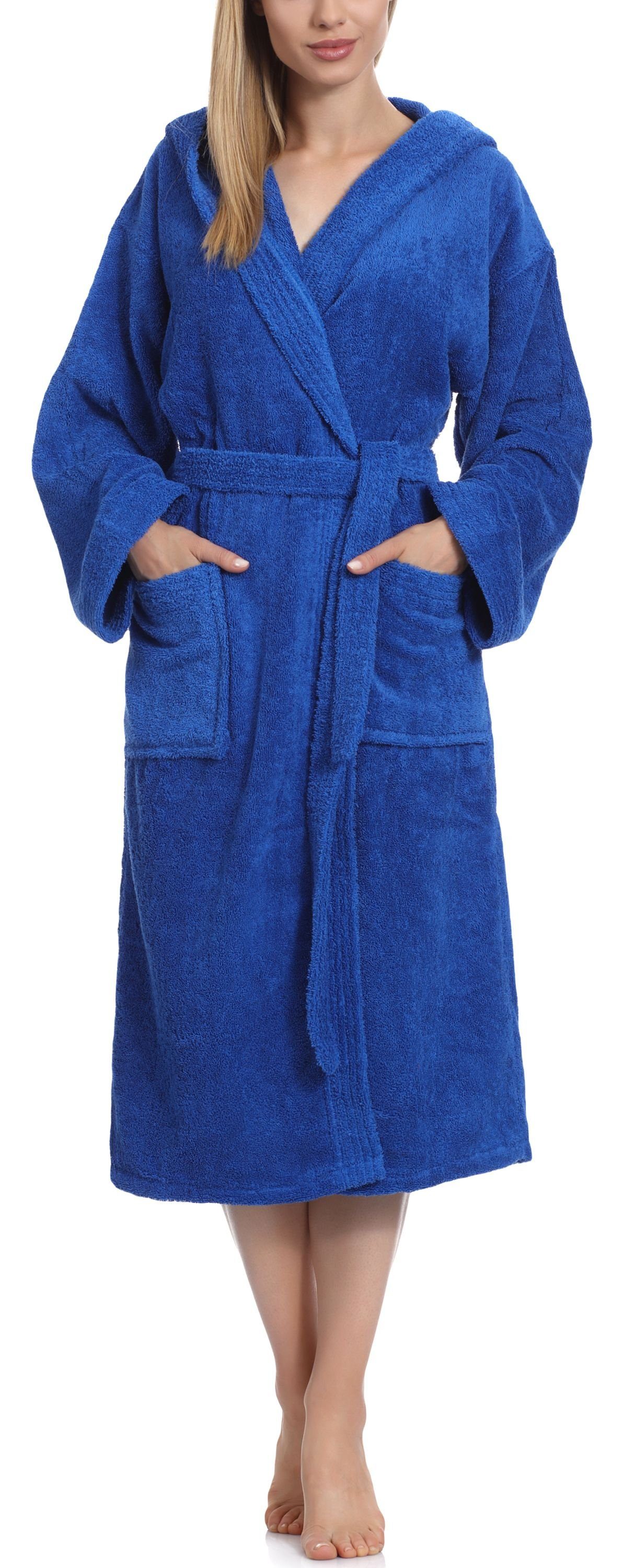 Ladeheid Bademantel Damen Frottee Bademantel aus günstig online kaufen