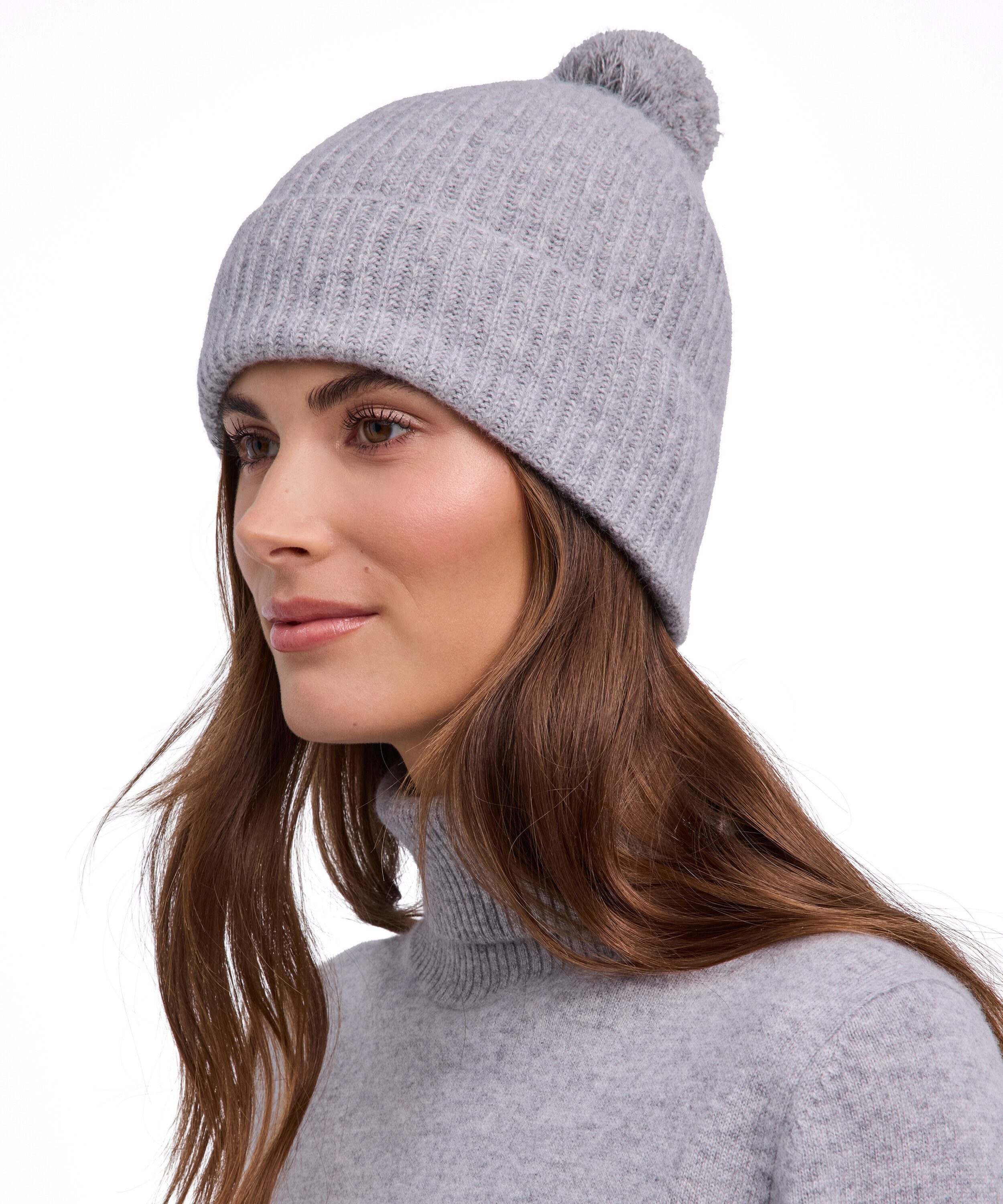 FALKE Strickmütze Pure Cashmere Mütze aus reinem Kaschmir (1-St) aus reinem Kaschmir