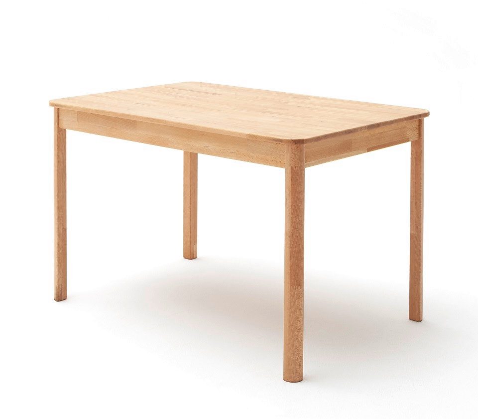 MCA furniture Esstisch Esszimmertisch Oskar, 120X80, Kernbuche massiv (no-Set)