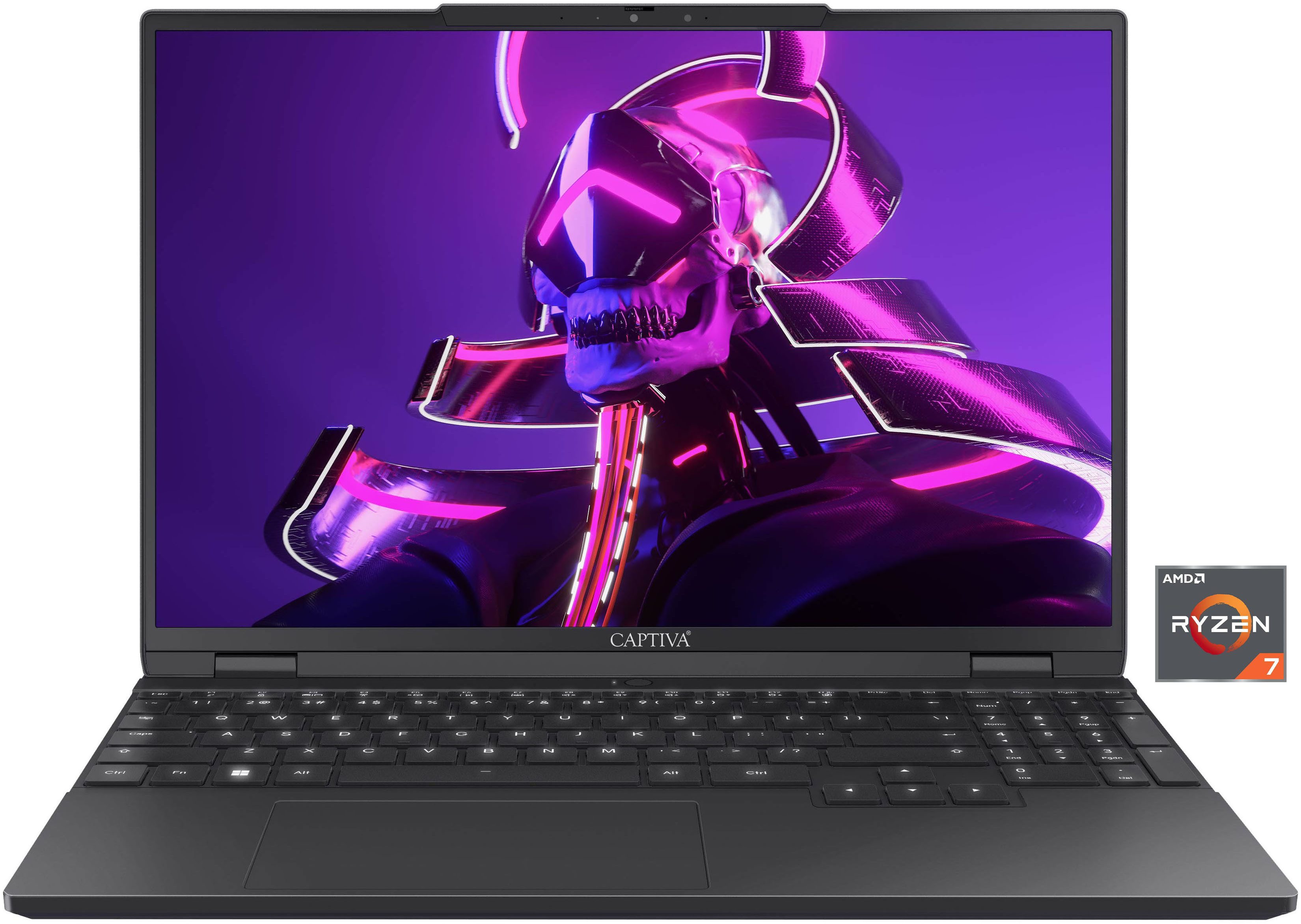 CAPTIVA Business/Office I10-1383GE Business-Notebook (38,9 cm/15,3 Zoll, AMD Ryzen 7 255, Radeon 780M, 32 GB, 1000 GB SSD)