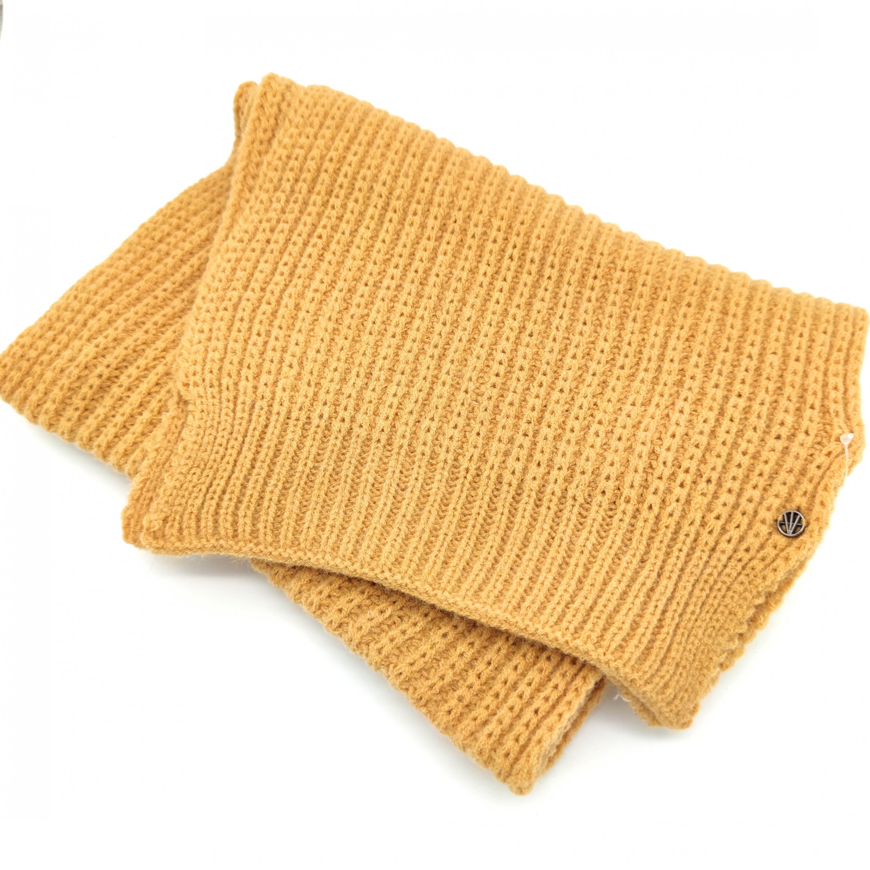 Loevenich Strickmütze Strickschal honey