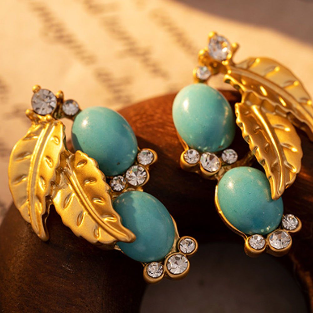 LAKKEC Paar Ohrhänger Paar Ohrringe,Damenschmuck,elegantes Vintage-Perlen Braut Strass