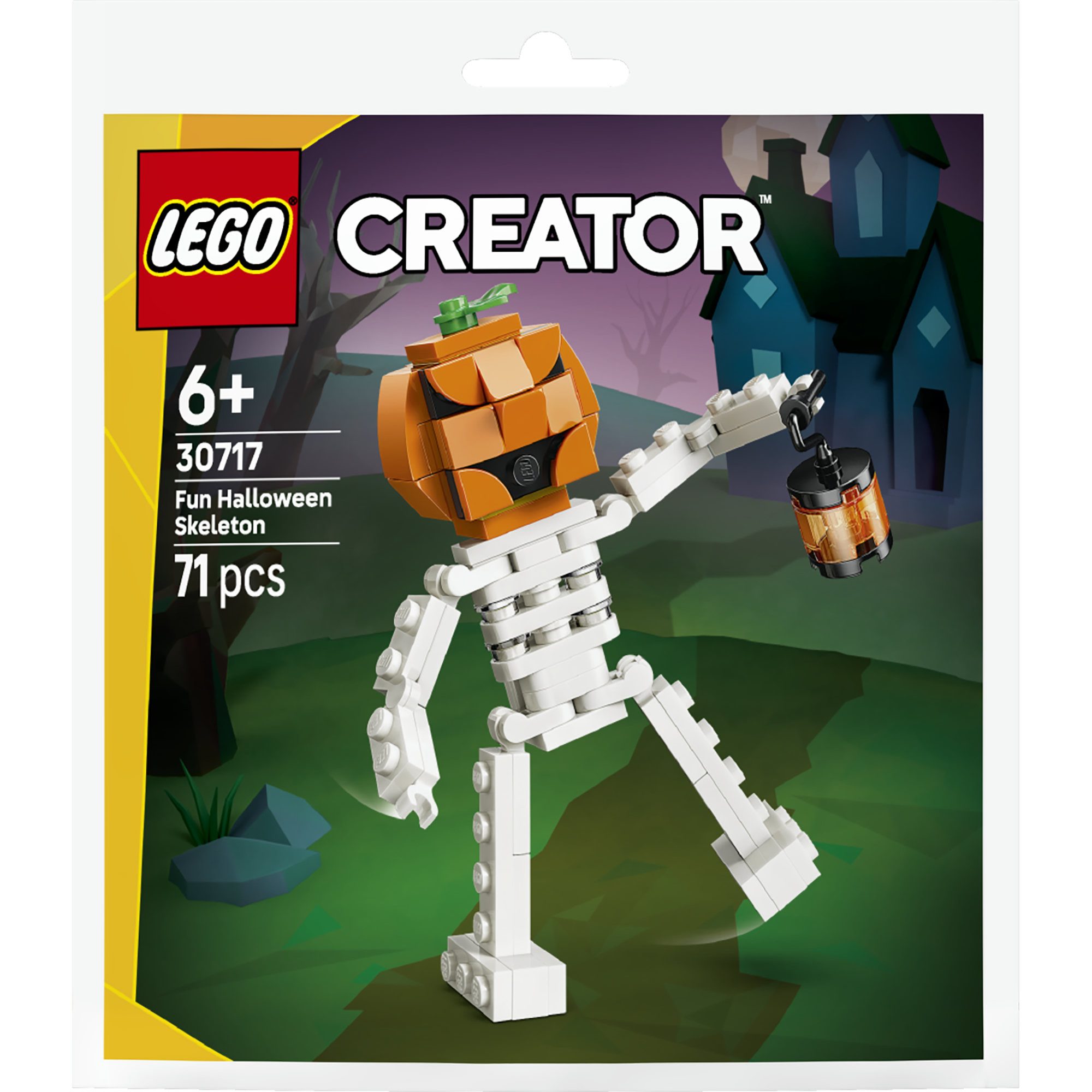 LEGO® Spielwerkzeug LEGO Creator Lustiges Halloweenskelett, Konstruktionsspielzeug von lego®