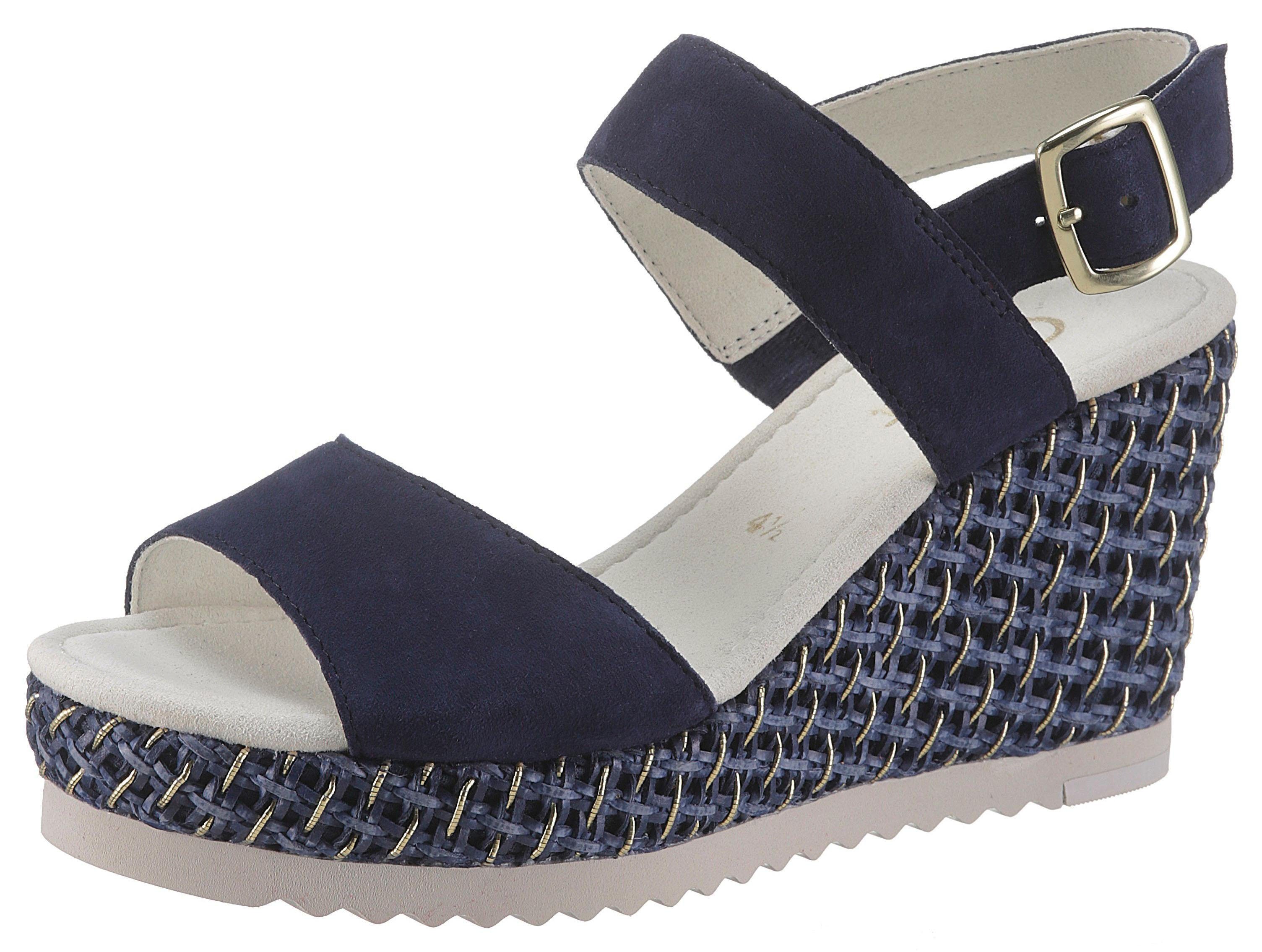Gabor Sandalette mit raffiniertem Keilabsatz | OTTO Gabor Sandalette mit raffiniertem Keilabsatz | OTTO