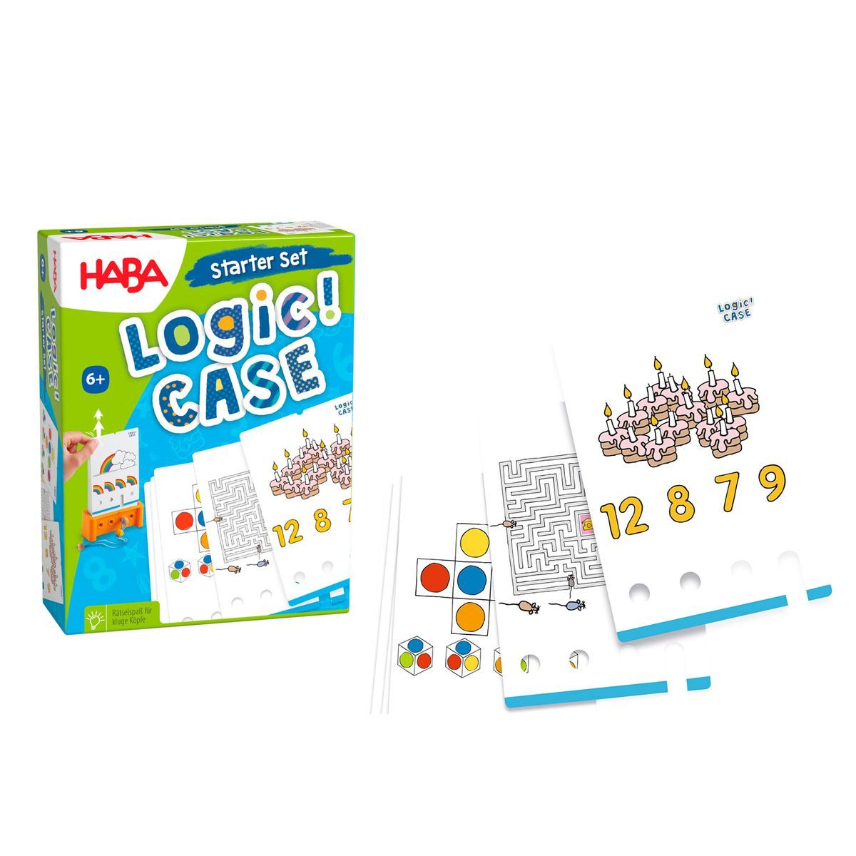 Haba Spiel HABA Rätselspiel Logic! CASE Starter Set 6+