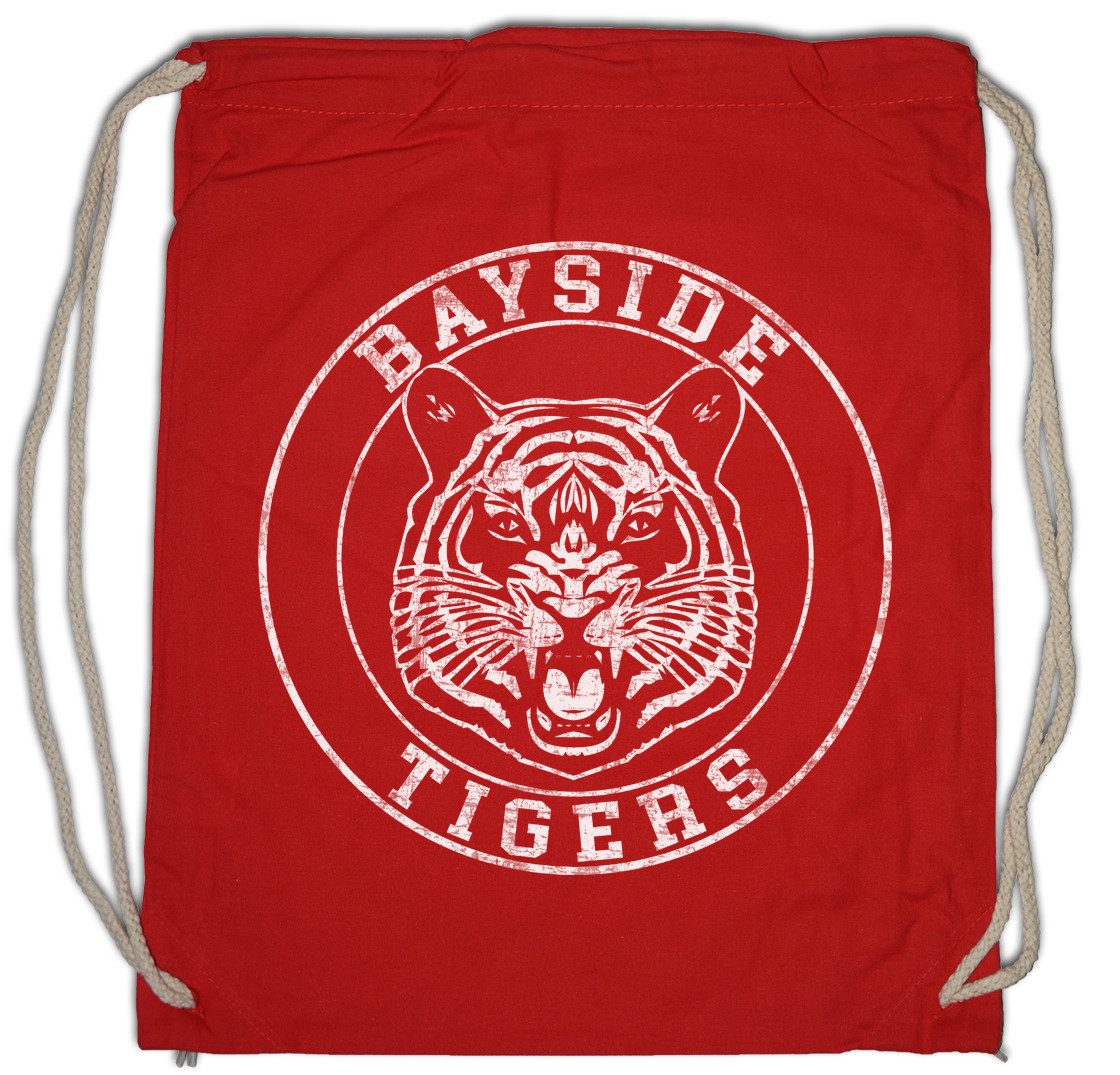 Urban Backwoods Turnbeutel Bayside Tigers Fighting Turnbeutel Mannschaft Saved Team Symbol Bell (1-tlg), Sign Logo Zeichen Trikot
