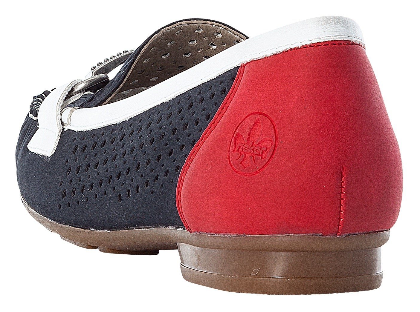 Rieker Mokassin Slipper, Sommerschuh mit toller günstig online kaufen