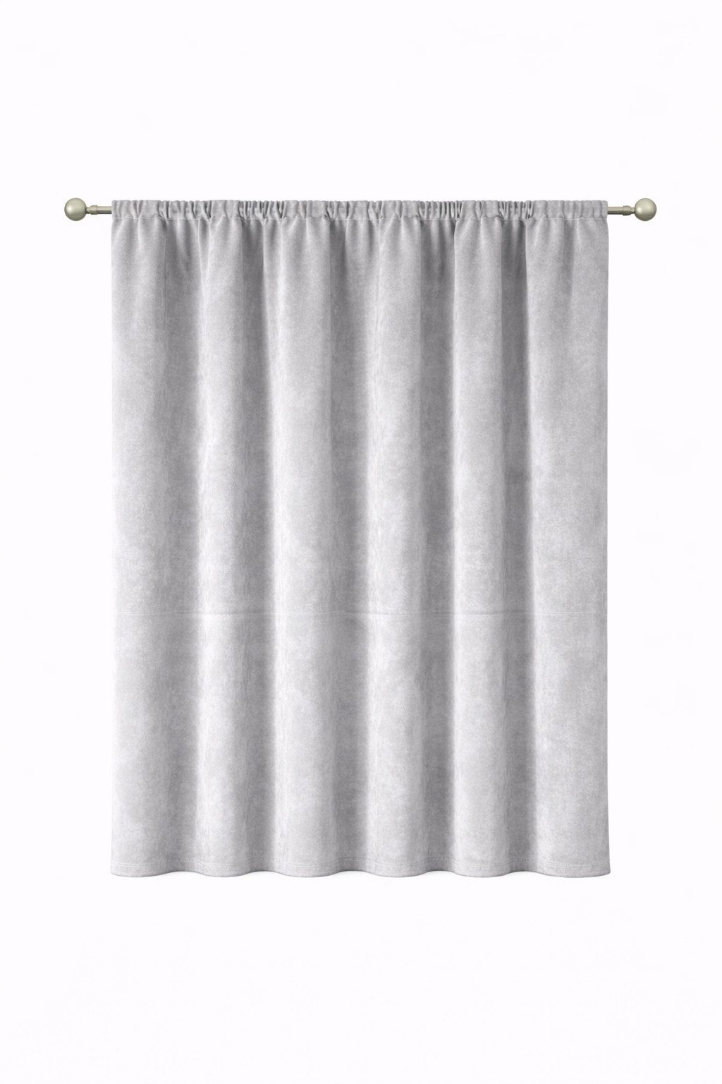 Stoffschmiede Gardine, Velour, Verdunkler, Kräuselband, verdunkelnd