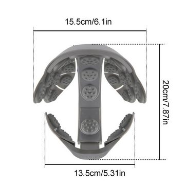 GOOLOO Massagegerät Elektrisches Kopfmassagegerät, 8 Intensitätsstufen, Kopfmassagegerät Multifunktionales Massagegerät. Massagegerät 1-tlg., Erleichtert die Ermüdung des Gehirns